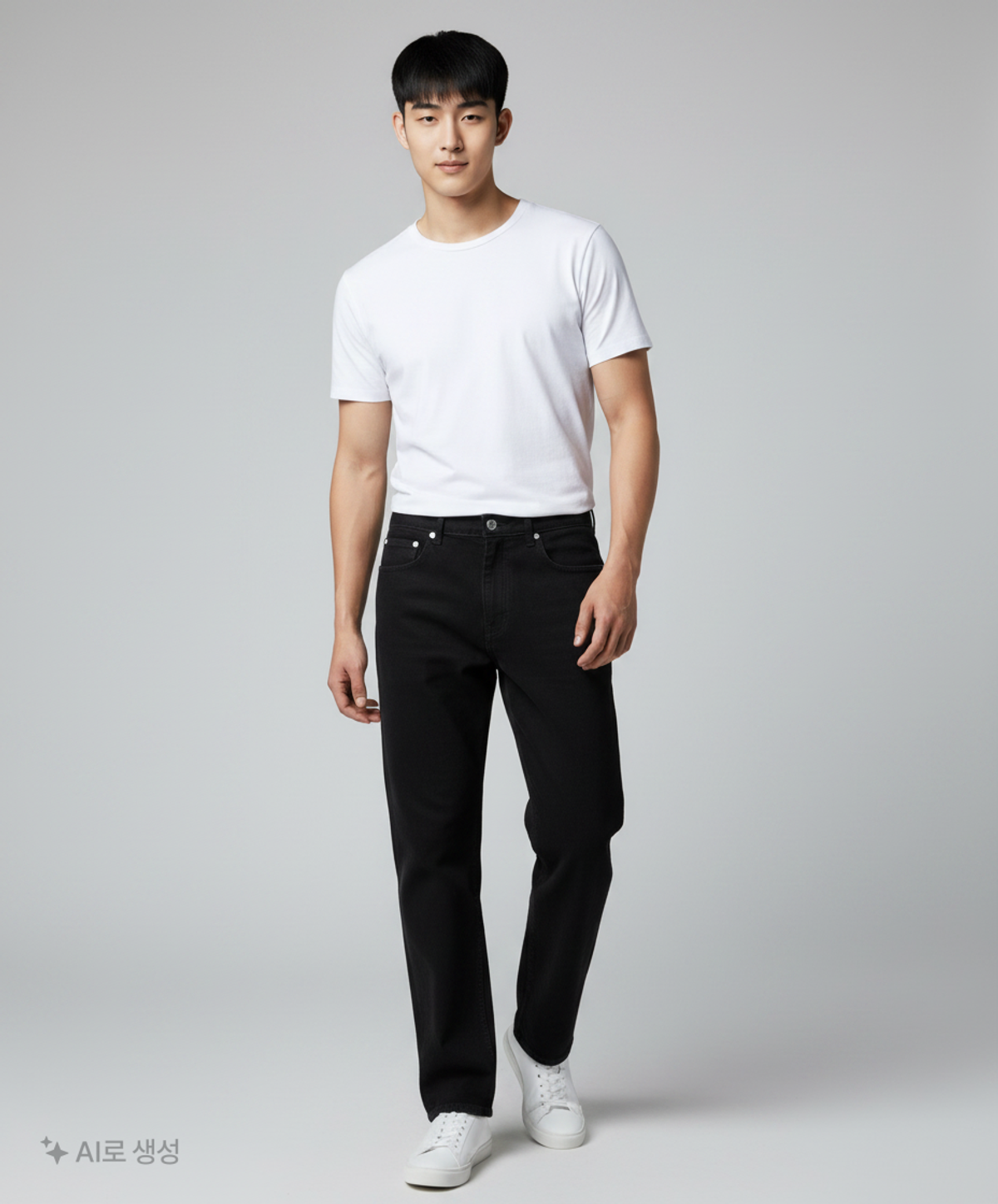 86로드(86ROAD) DUSKY BLACK CHIP / CROP TAPERED 34