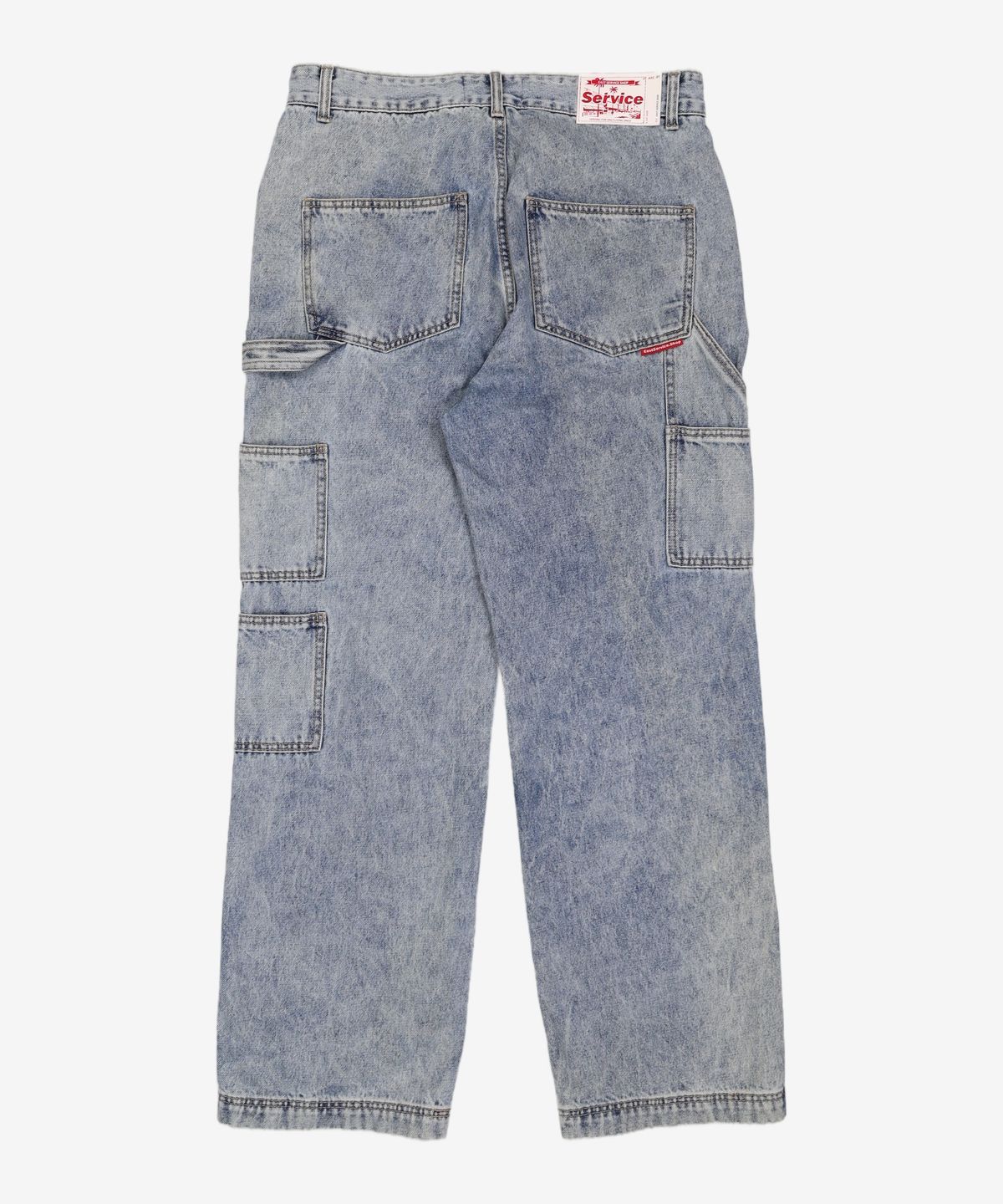 이스트서비스샵(eastserviceshop) Carpenter Service Denim Pants - Indigo 48
