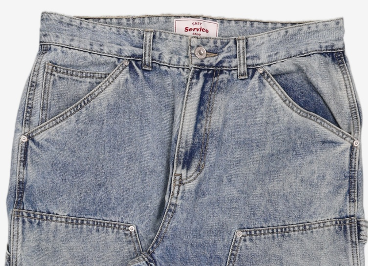 이스트서비스샵(eastserviceshop) Carpenter Service Denim Pants - Indigo 48