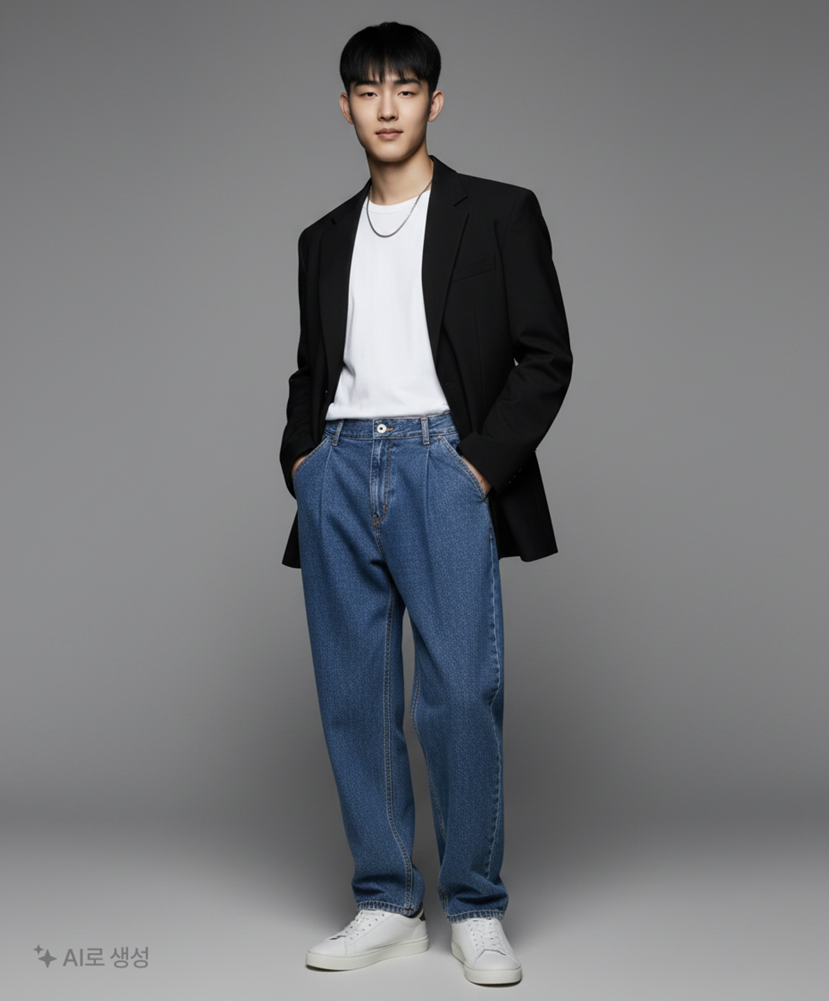 유니폼브릿지(UNIFORM BRIDGE) 청/데님 팬츠 S