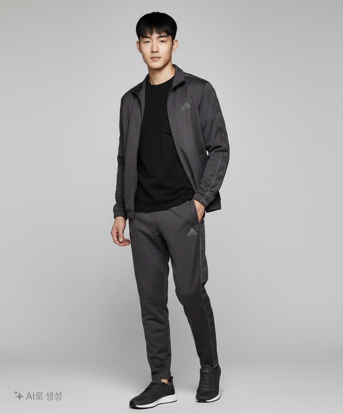 아디다스(ADIDAS) TAN 헤비 클럽 팬츠 - 블랙 / DY5831 L