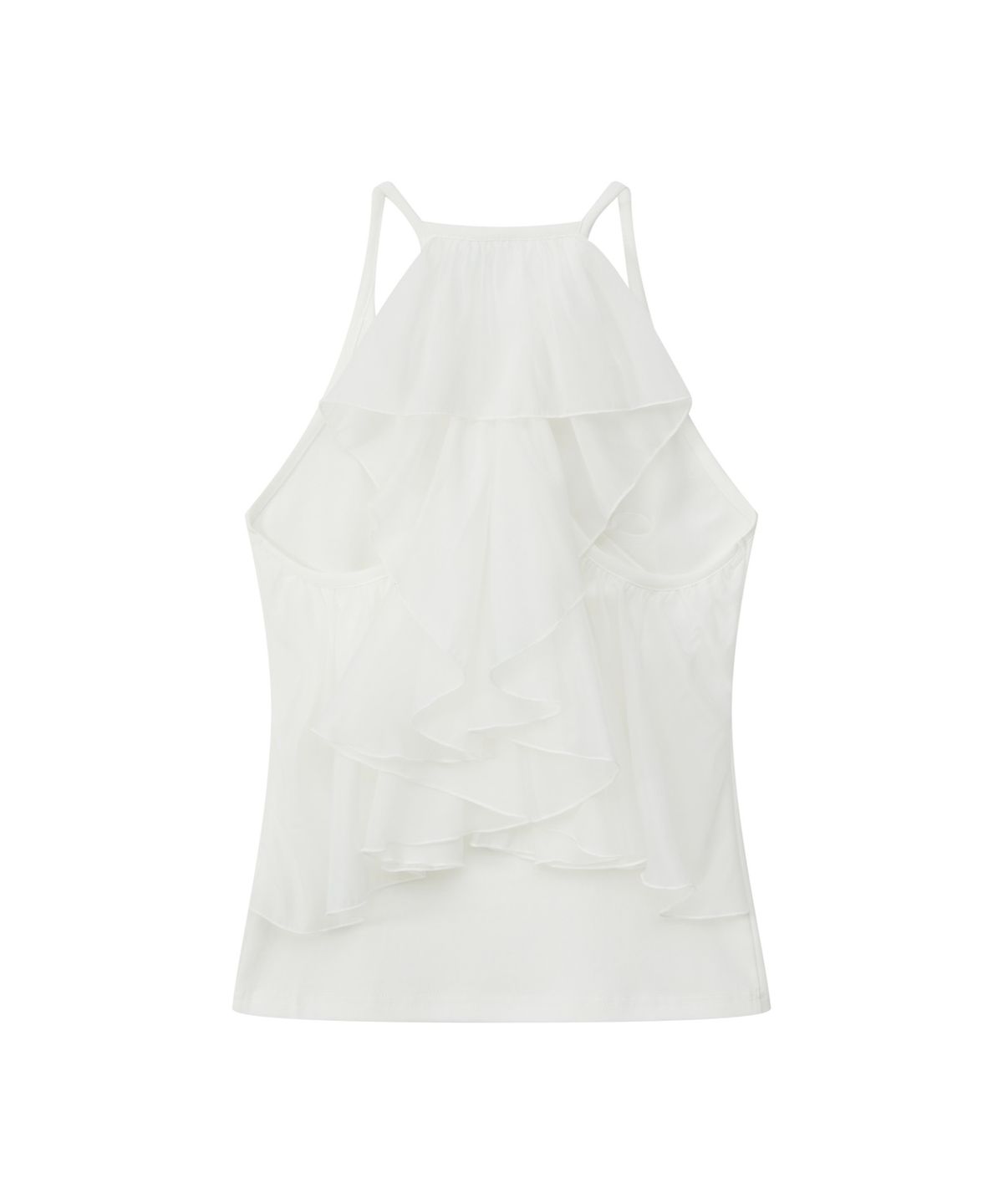 소르베룸(SORVETROOM) Embossed Frill Sleeveless