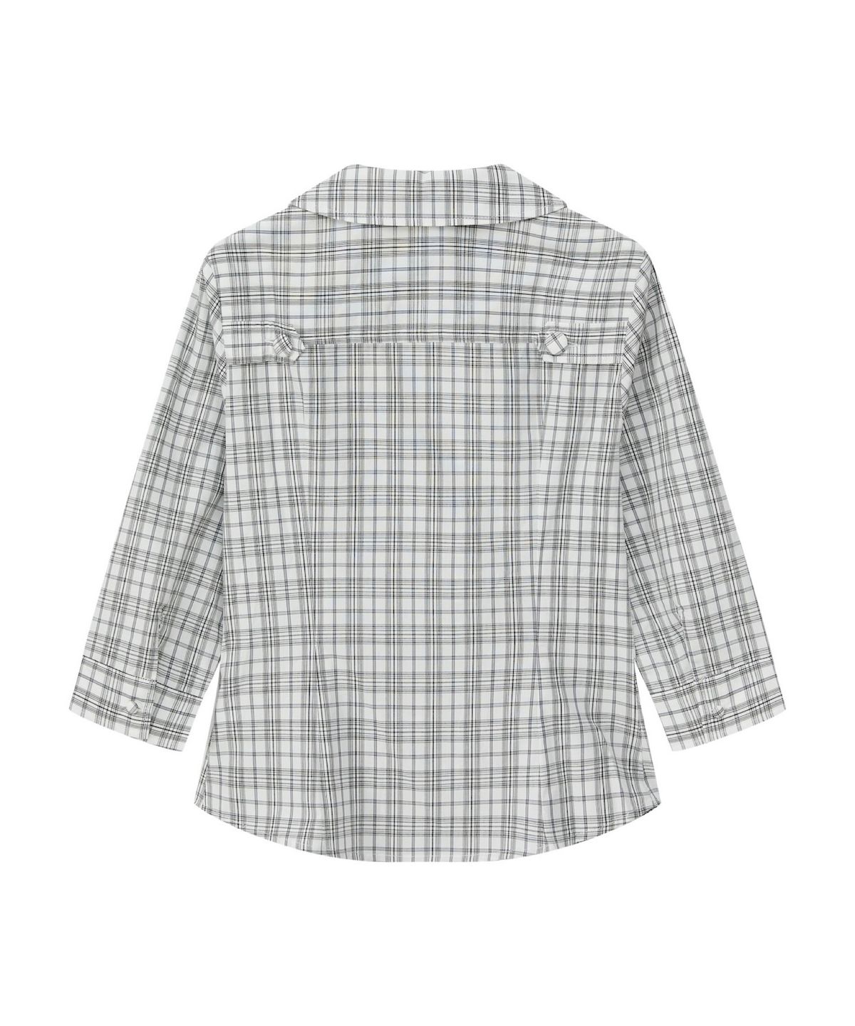 소르베룸(SORVETROOM) Epaulette Button Shirt (Check)