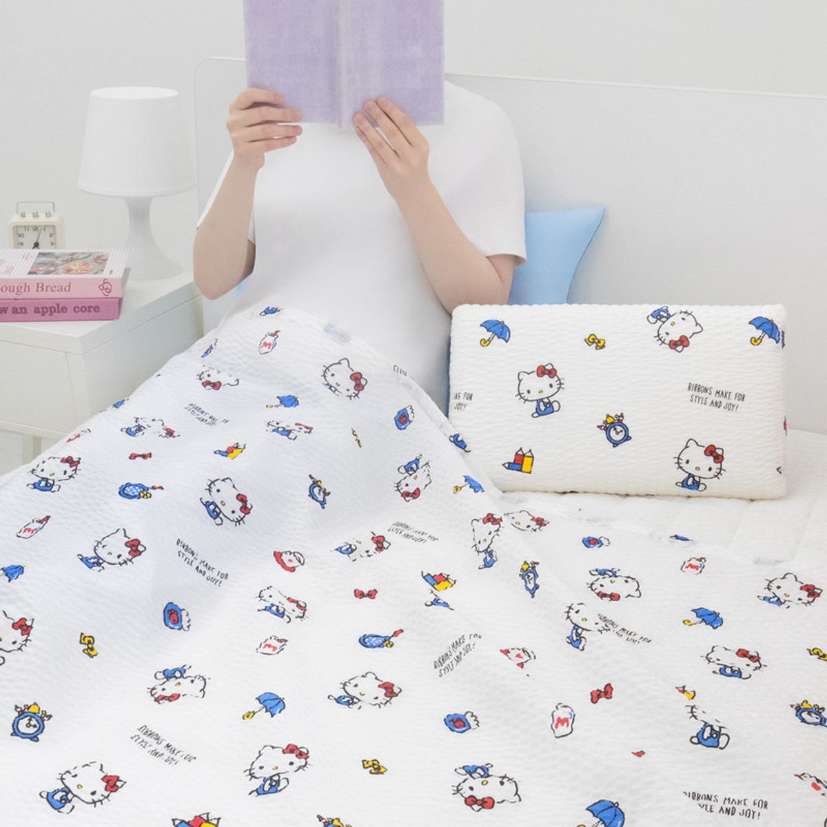 나라홈데코(NARAHOMEDECO) 산리오 헬로키티 리플홑이불 조이