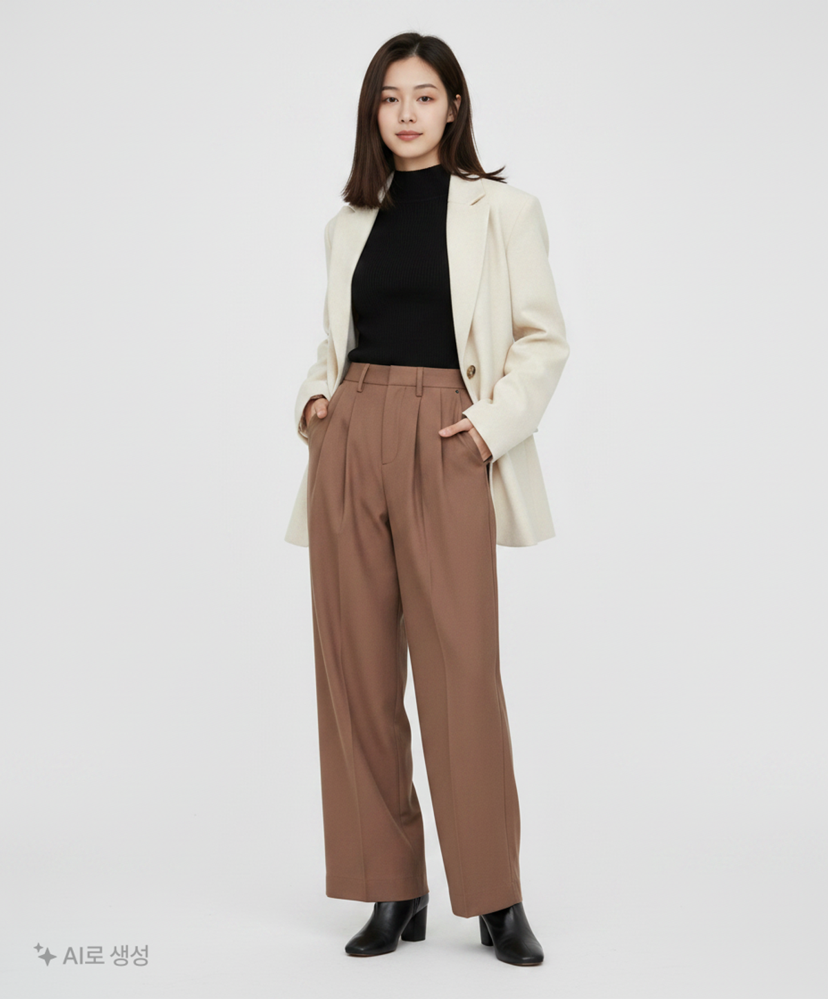메종미네드(MAISON MINED) [SET] KNIT HALF SHIRTS + SAINT PANTS M