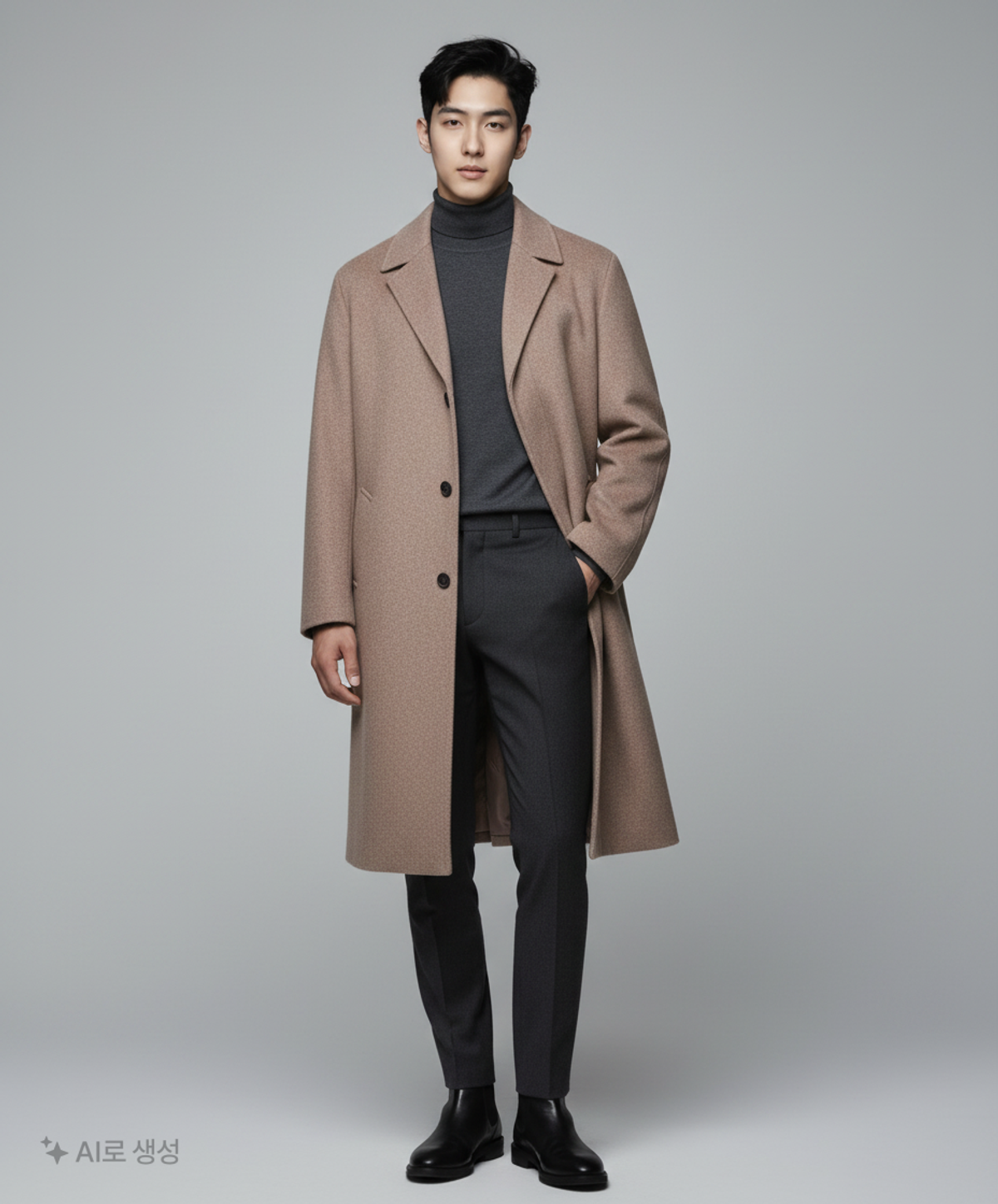 무신사 스탠다드(MUSINSA STANDARD) 겨울 기타 코트 XXL