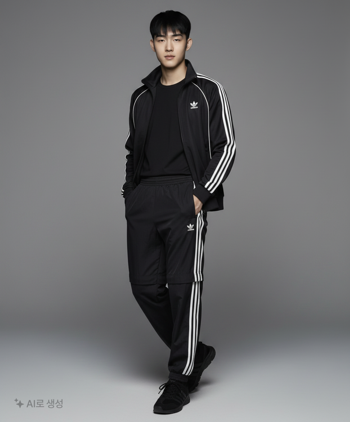 아디다스(ADIDAS) 자포나 트랙팬츠 - 블랙 / GN2926 S