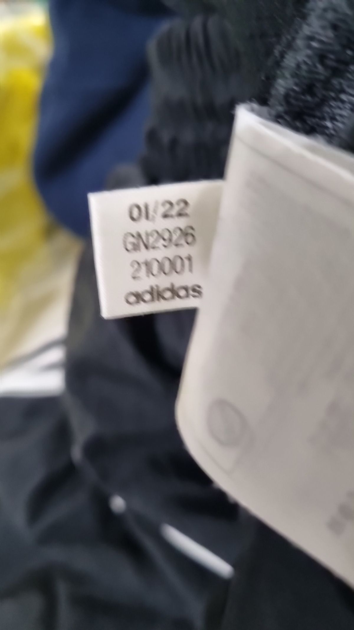 아디다스(ADIDAS) 자포나 트랙팬츠 - 블랙 / GN2926 S