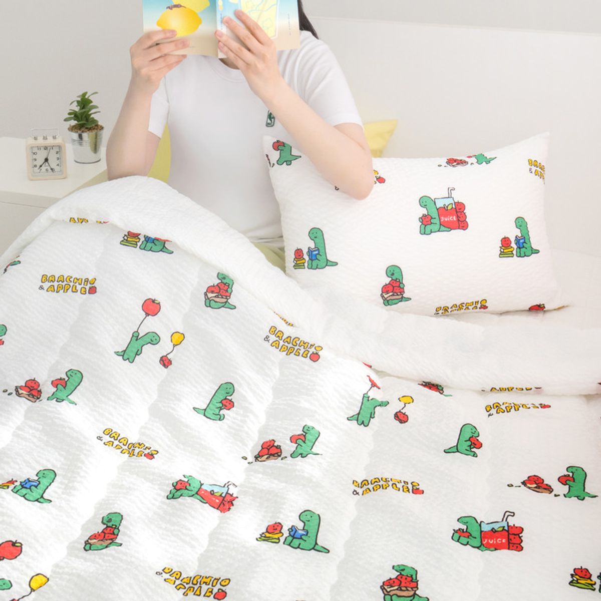 나라홈데코(NARAHOMEDECO) 조구만 리플차렵이불 애플
