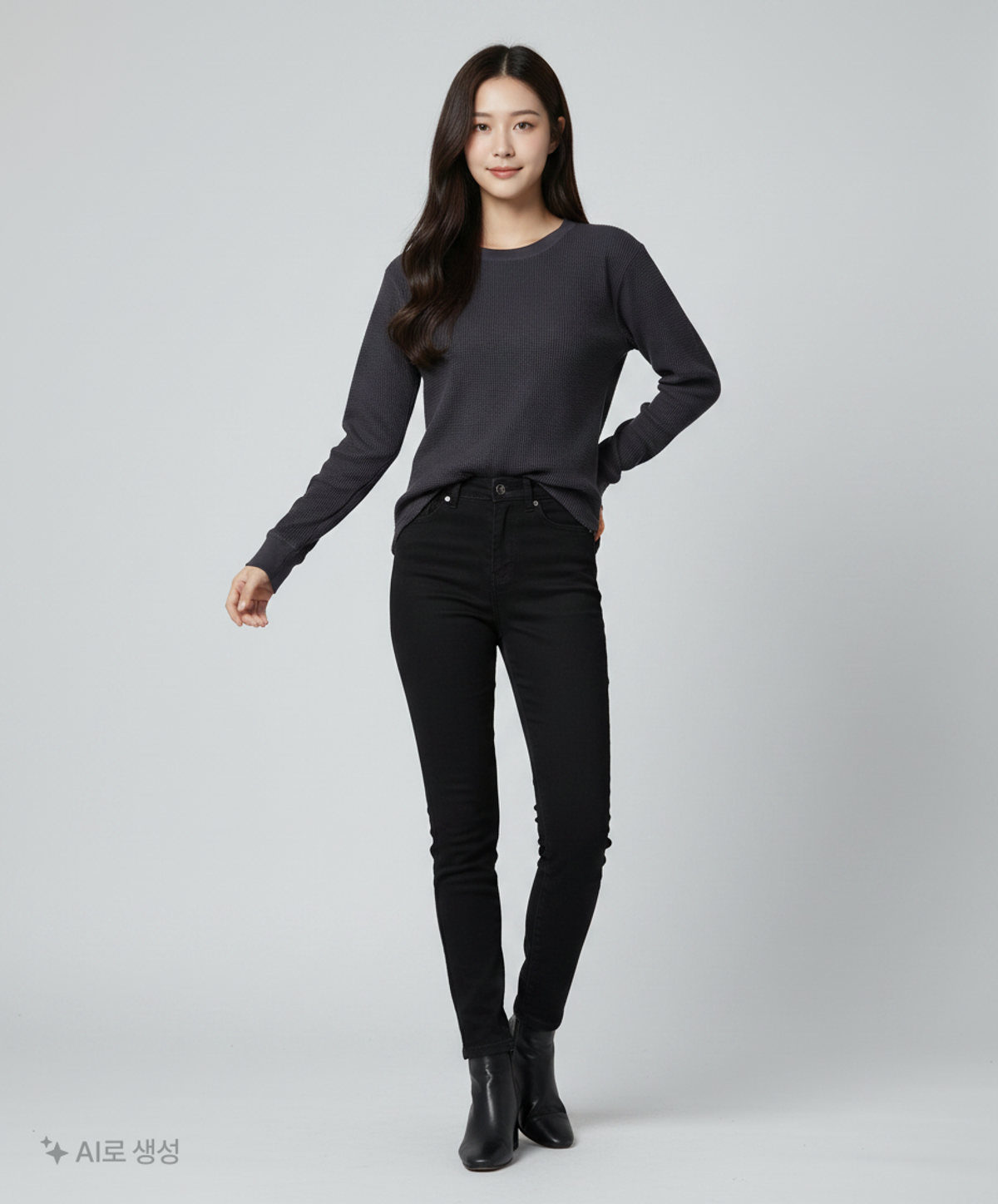 유니클로(UNIQLO) 긴소매 티셔츠 M