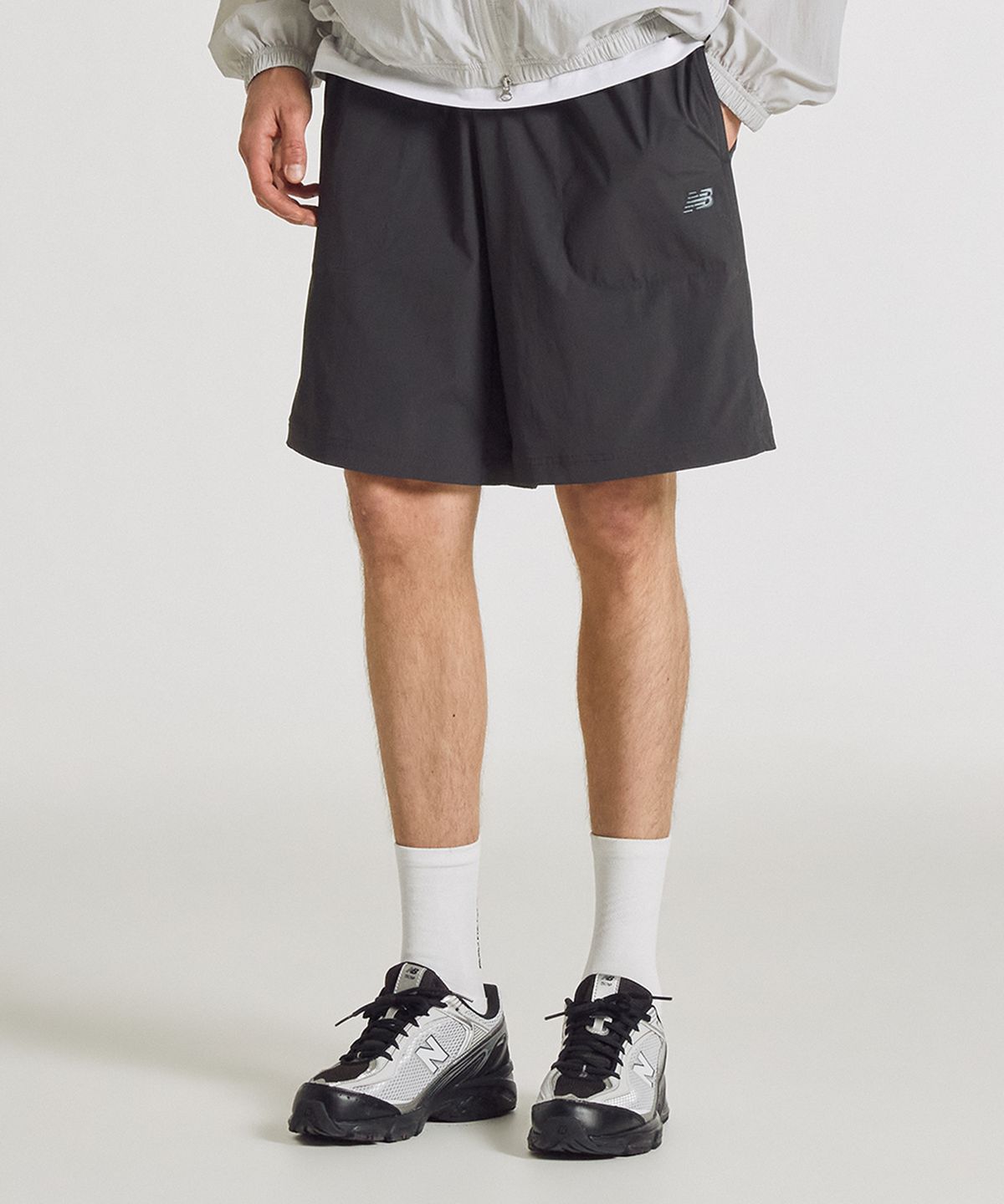 뉴발란스(NEW BALANCE) [2팩] NBNVGCA023 / UNI FROZEN 2PACK 4.5부 반바지 (G/KHAKI)