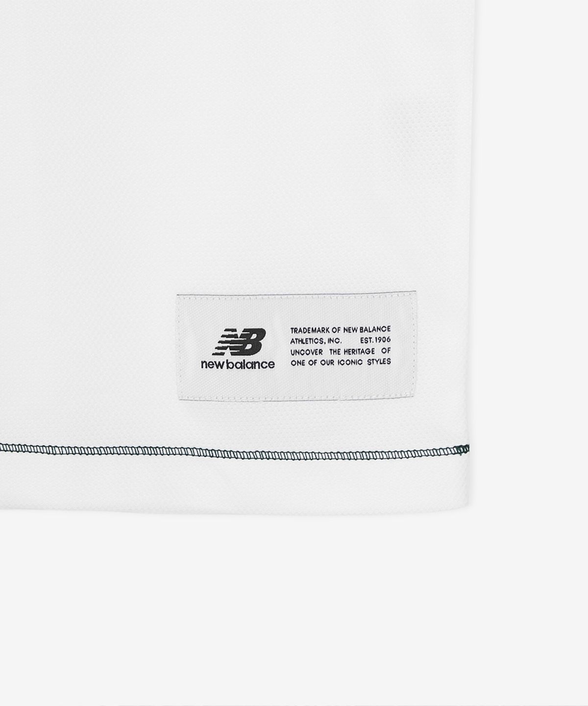 뉴발란스(NEW BALANCE) NBNEGCA053 / UNI 머슬핏 오버 반팔티 (WHITE)