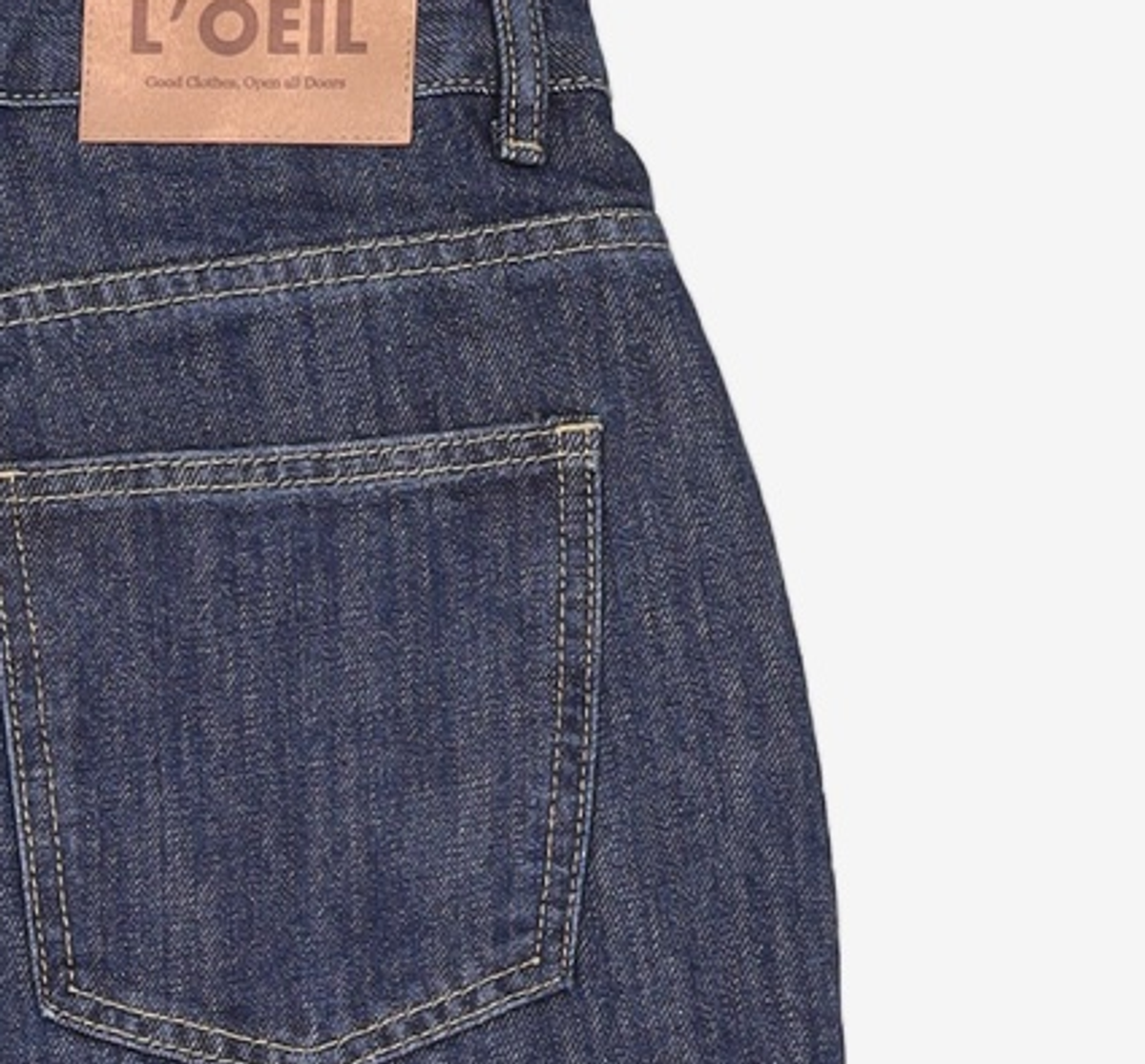 로에일(LOEIL) 청/데님 팬츠 L