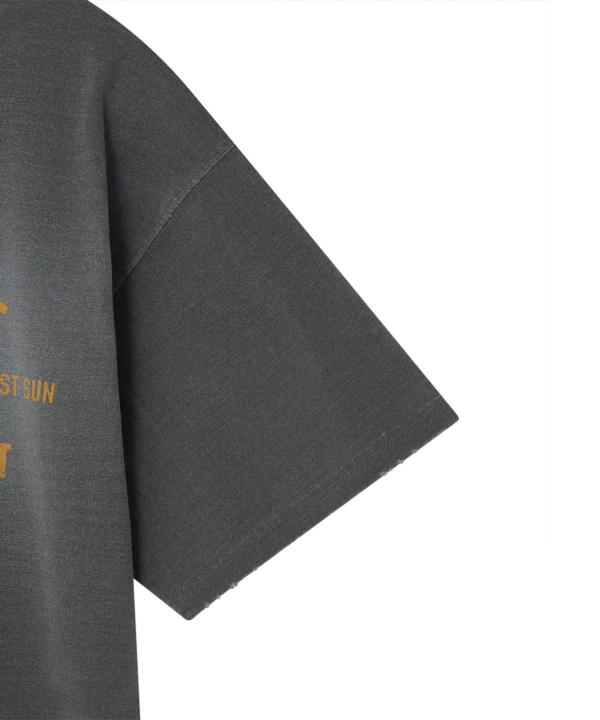 이우트(EEUT) OUT OF OFFICE T-SHIRT / CHARCOAL