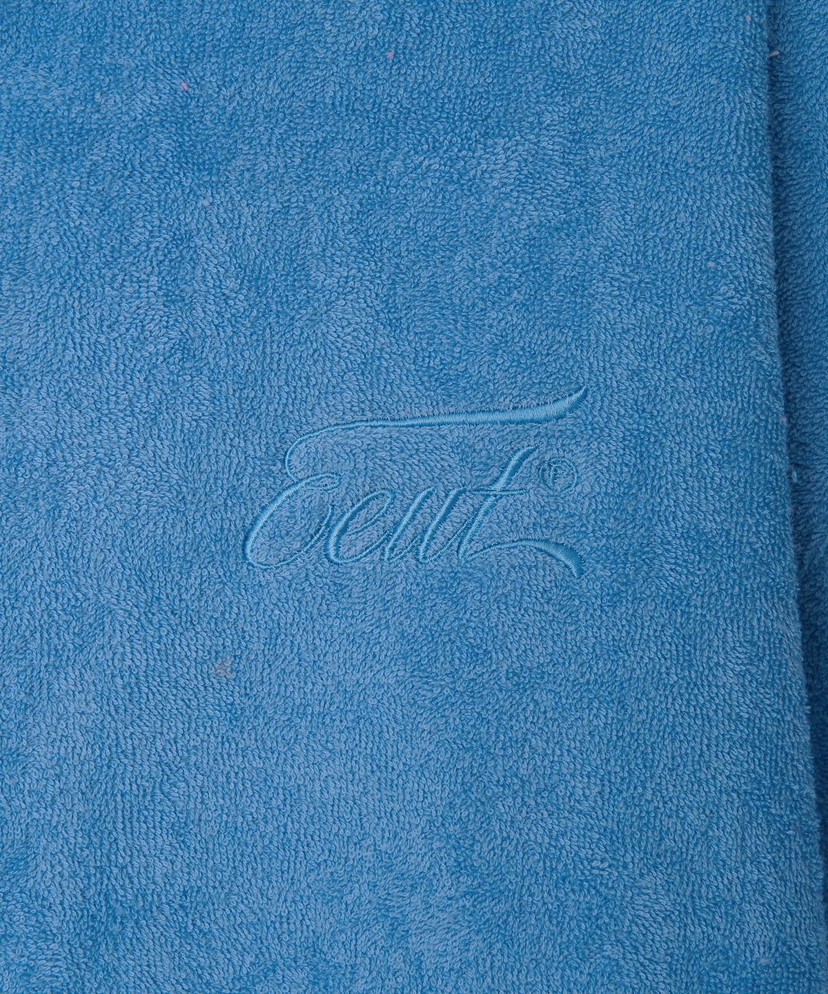 이우트(EEUT) TERRY HOODED ZIP-UP / BLUE