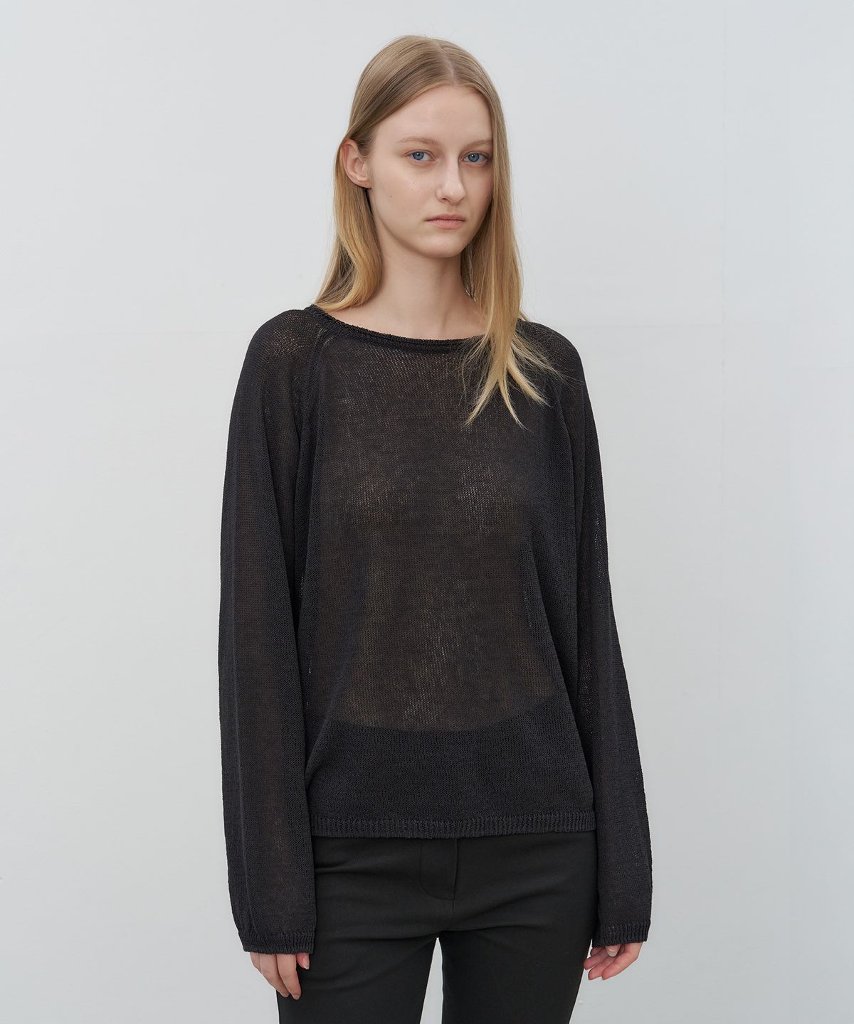 로트(LOTE) Linen Fluid Raglan Knit_2 Color