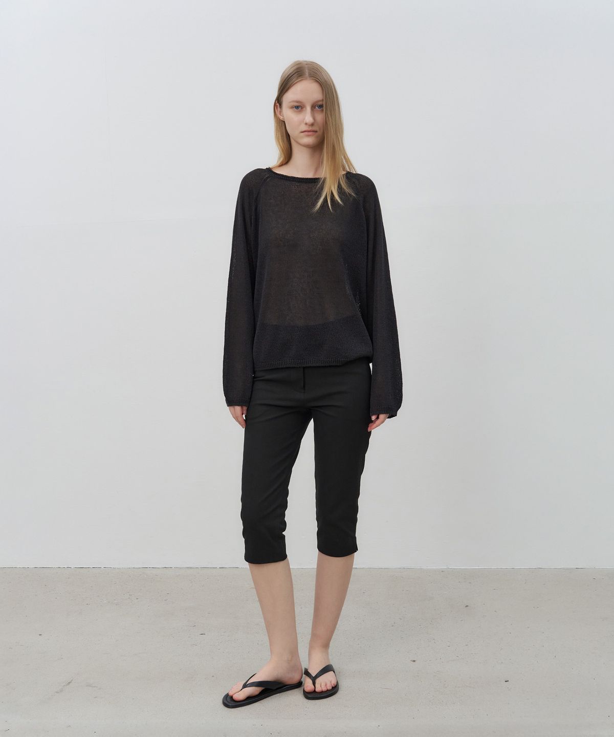 로트(LOTE) Linen Fluid Raglan Knit_2 Color