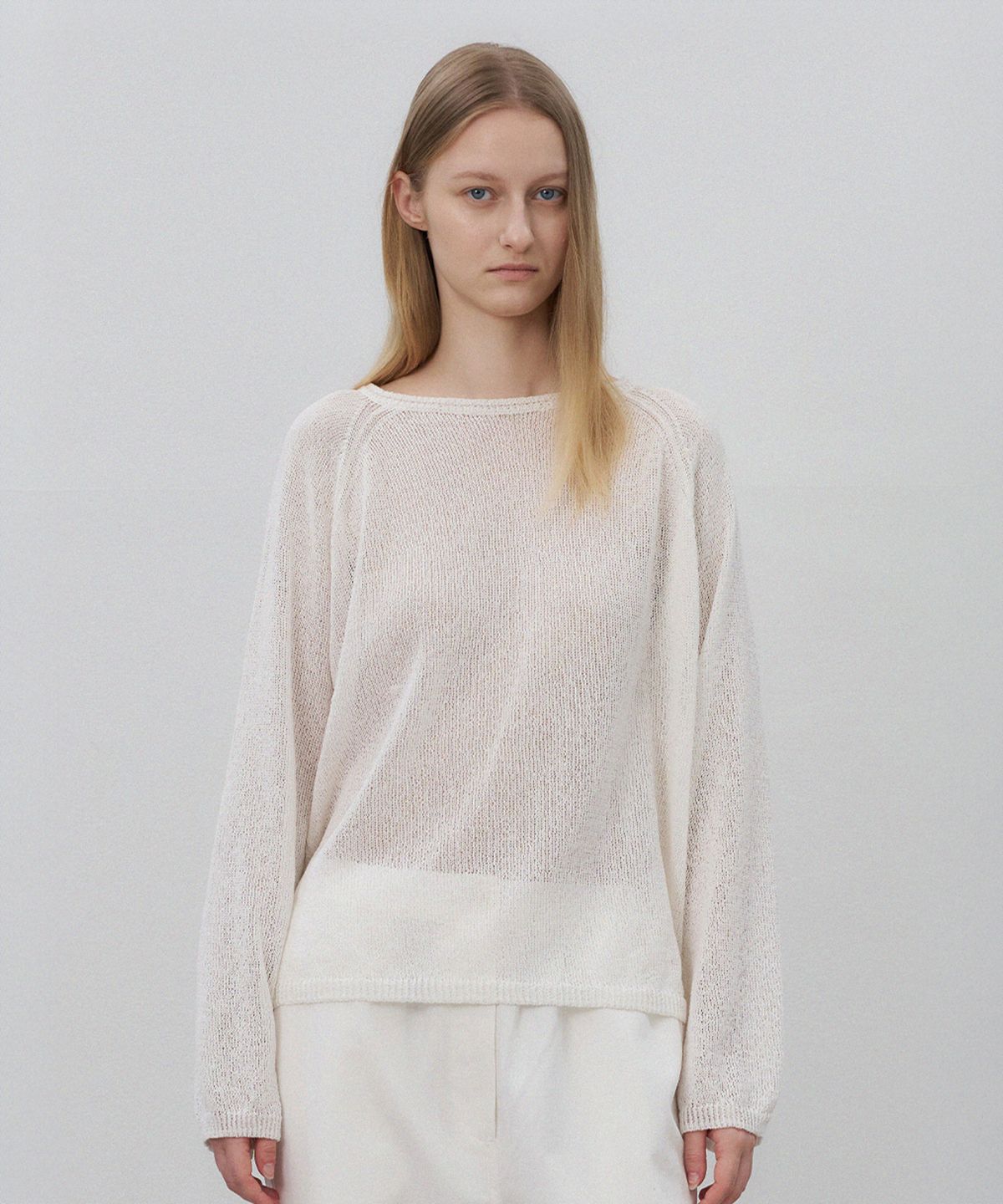 로트(LOTE) Linen Fluid Raglan Knit_2 Color