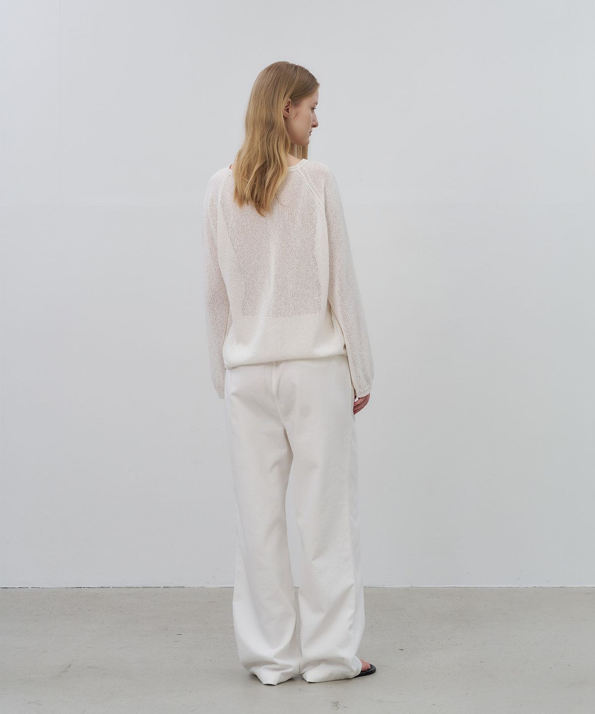 로트(LOTE) Linen Fluid Raglan Knit_2 Color
