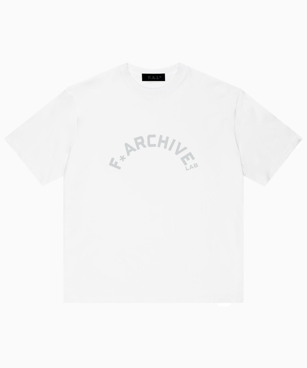 프론트아카이브랩(FRONT ARCHIVE LAB) ARCH 헤비웨이트 반팔 티셔츠 [화이트]
