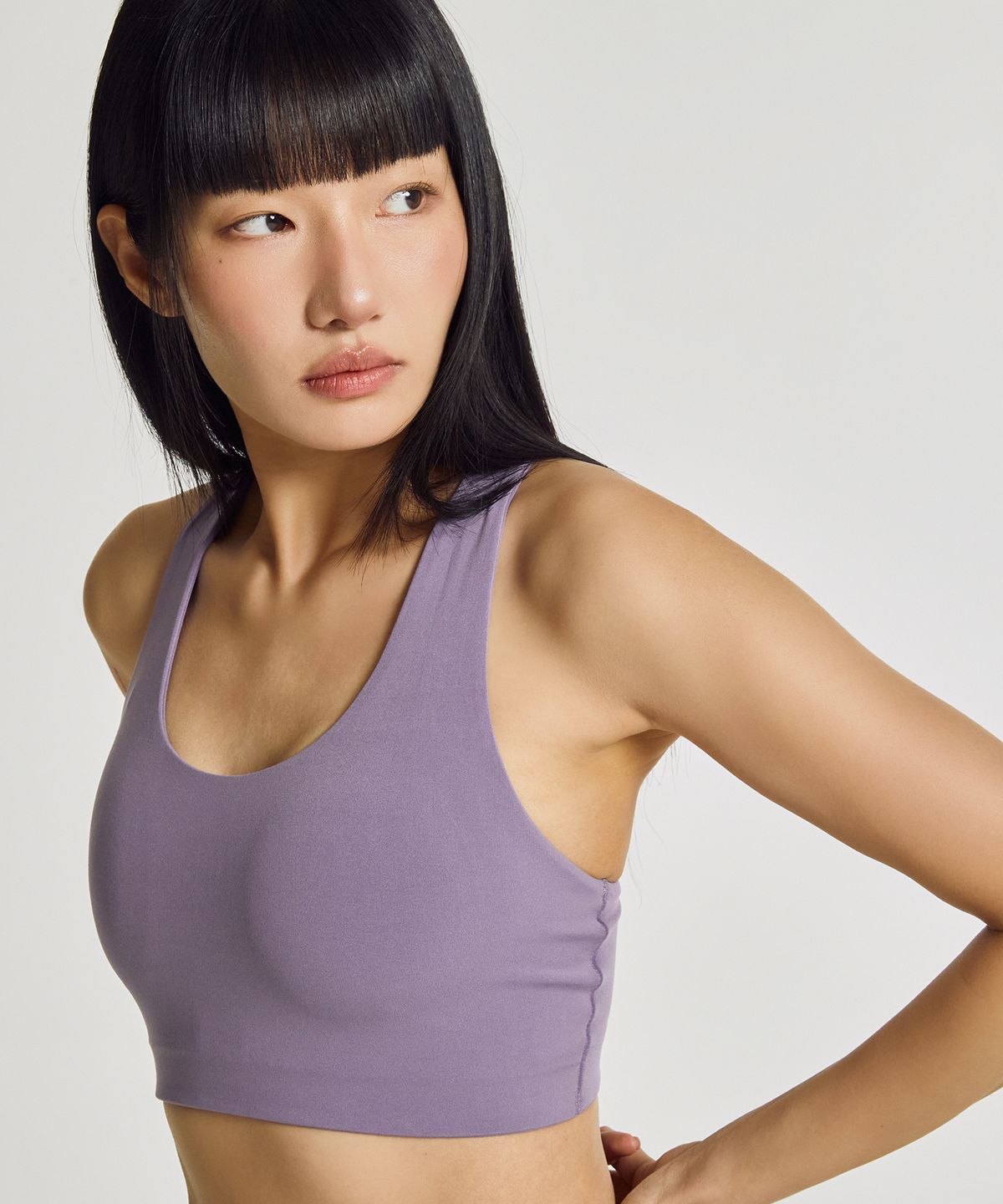 뉴발란스(NEW BALANCE) NBN9G3V822 / WOMEN 디파인 브라탑 (L/PURPLE)