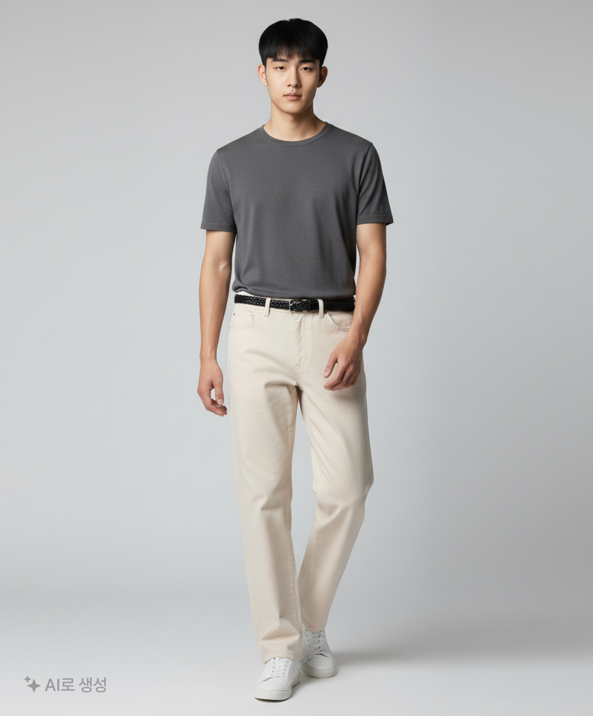 오더아카이브(ORDER ARCHIVE) Minimal wide jeans - 내츄럴크림진 32