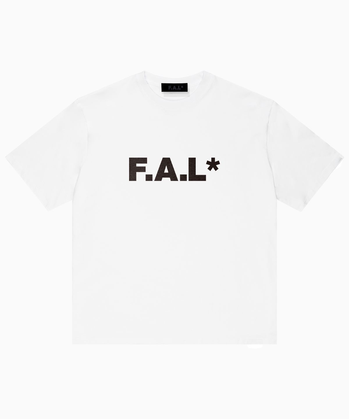 프론트아카이브랩(FRONT ARCHIVE LAB) FAL 오버핏 반팔 티셔츠 [화이트]