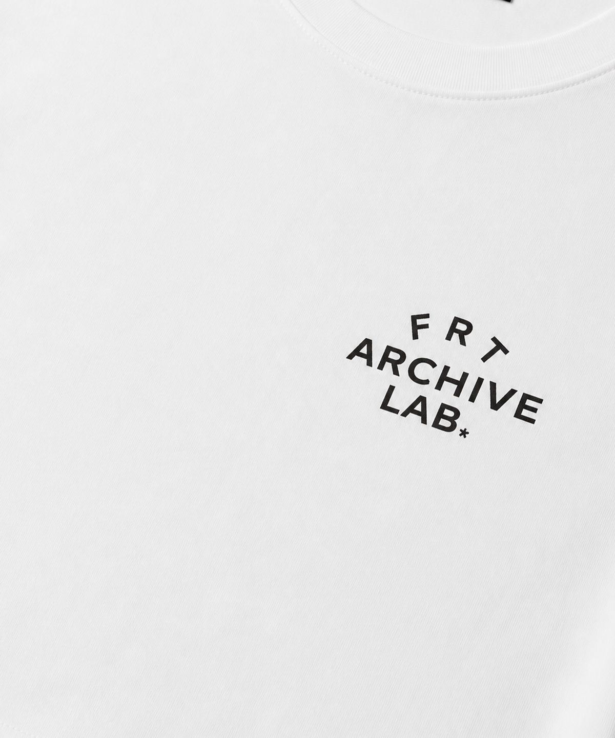 프론트아카이브랩(FRONT ARCHIVE LAB) FRT 오버핏 반팔 티셔츠 [화이트]