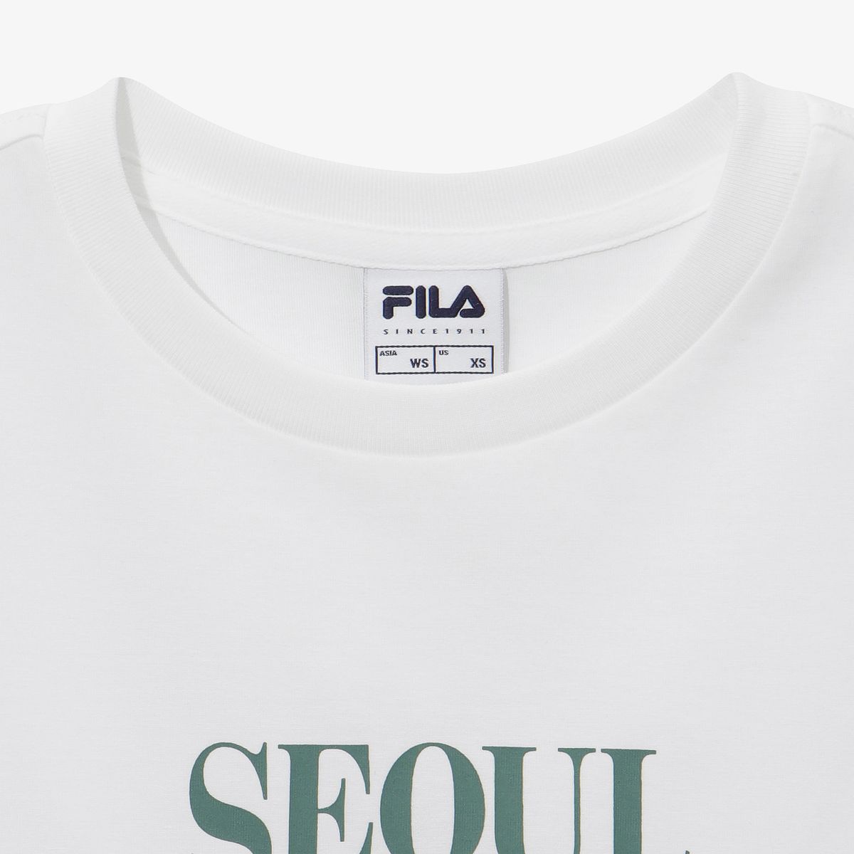 휠라(FILA) 여성 서울 익스클루시브 반팔티(FS262RS01F027191)