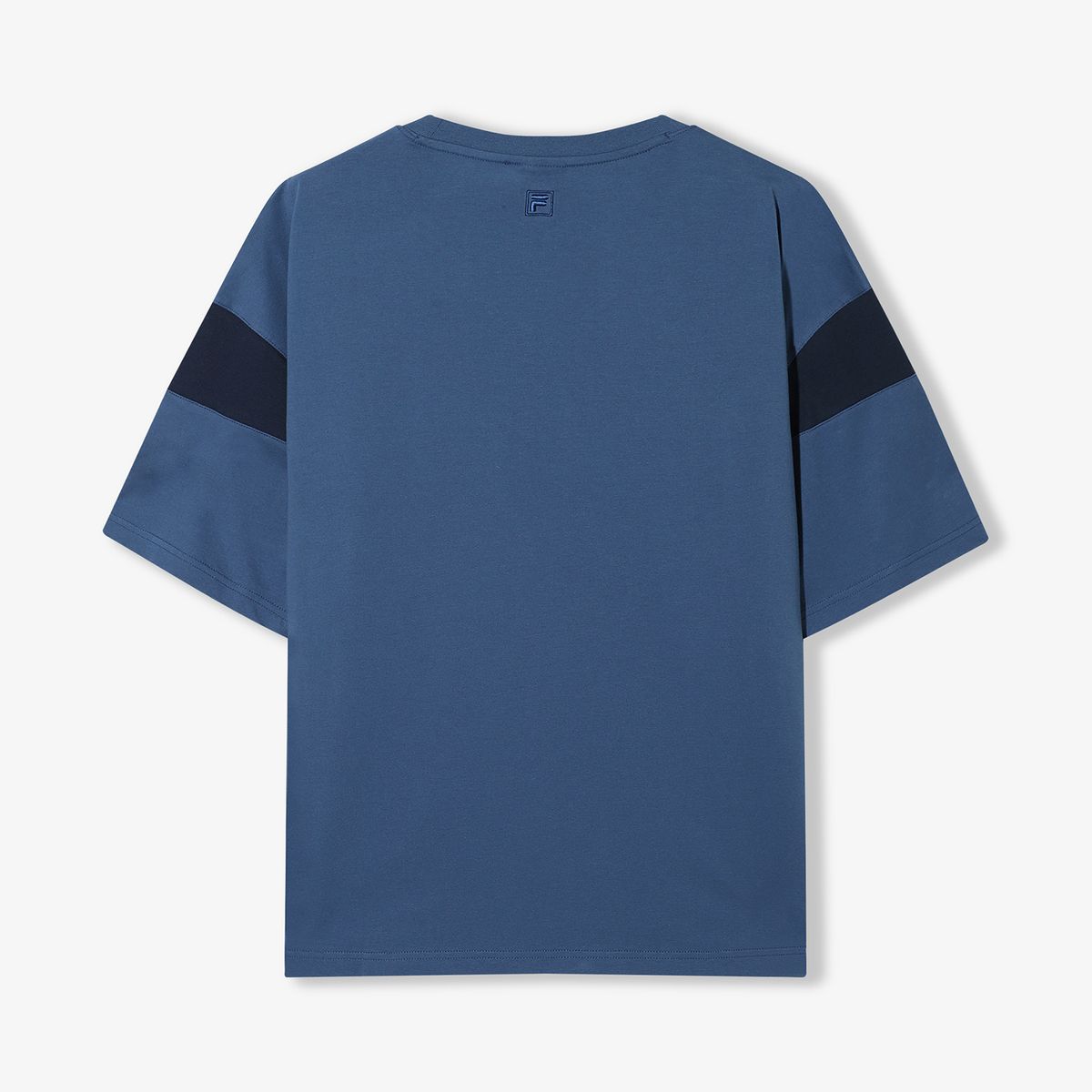 휠라(FILA) Coldwave+ 트랙 어깨배색 반팔티(FS262RS01X007496)