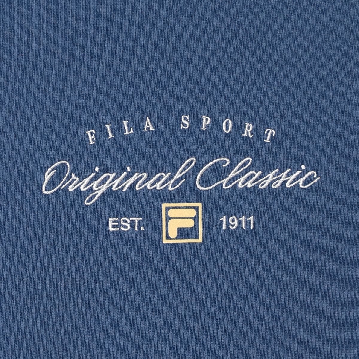 휠라(FILA) Coldwave+ 트랙 어깨배색 반팔티(FS262RS01X007496)
