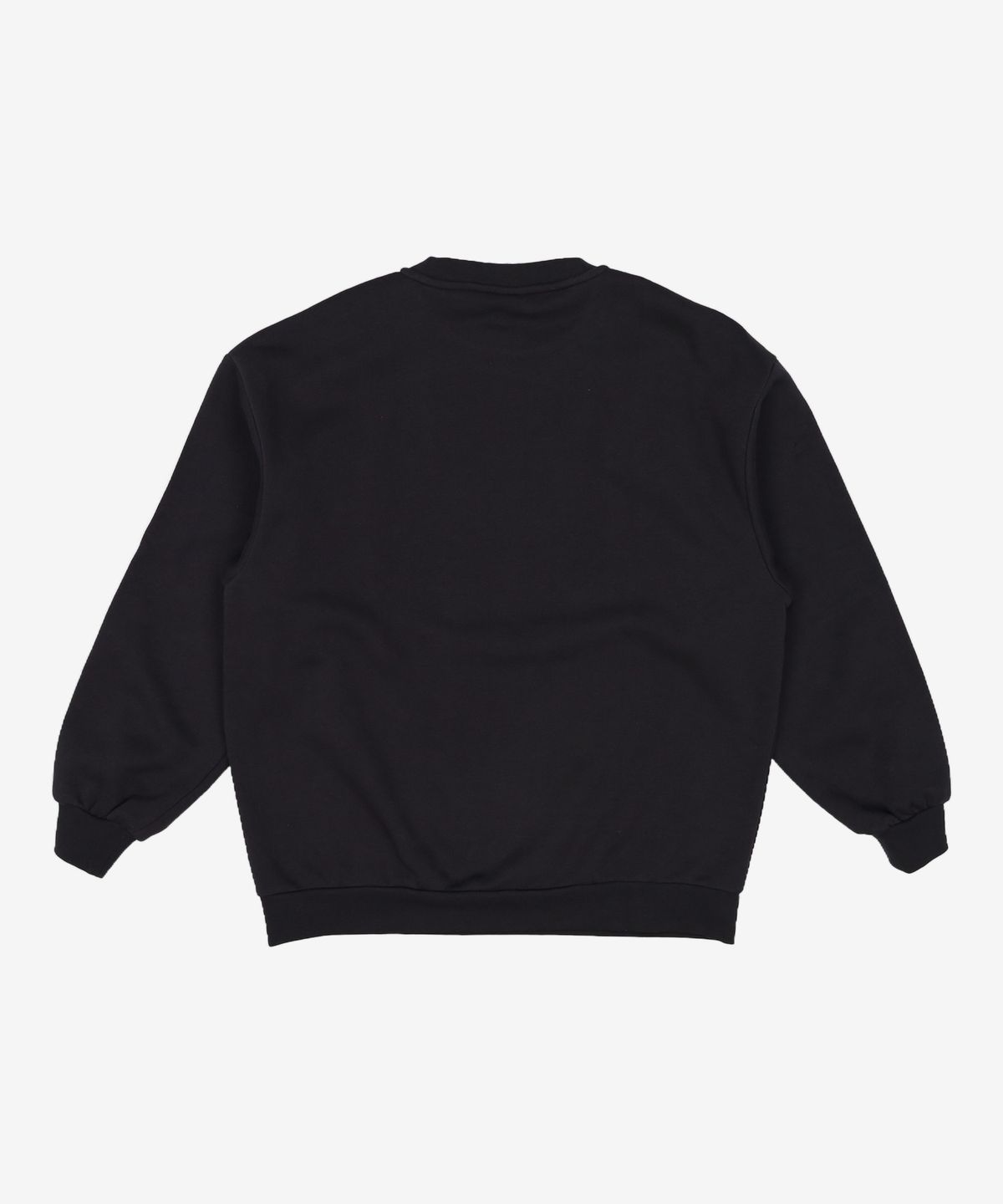 아디다스(ADIDAS) 오버사이즈 크루 스웨트셔츠 - 블랙 / IZ1829 L