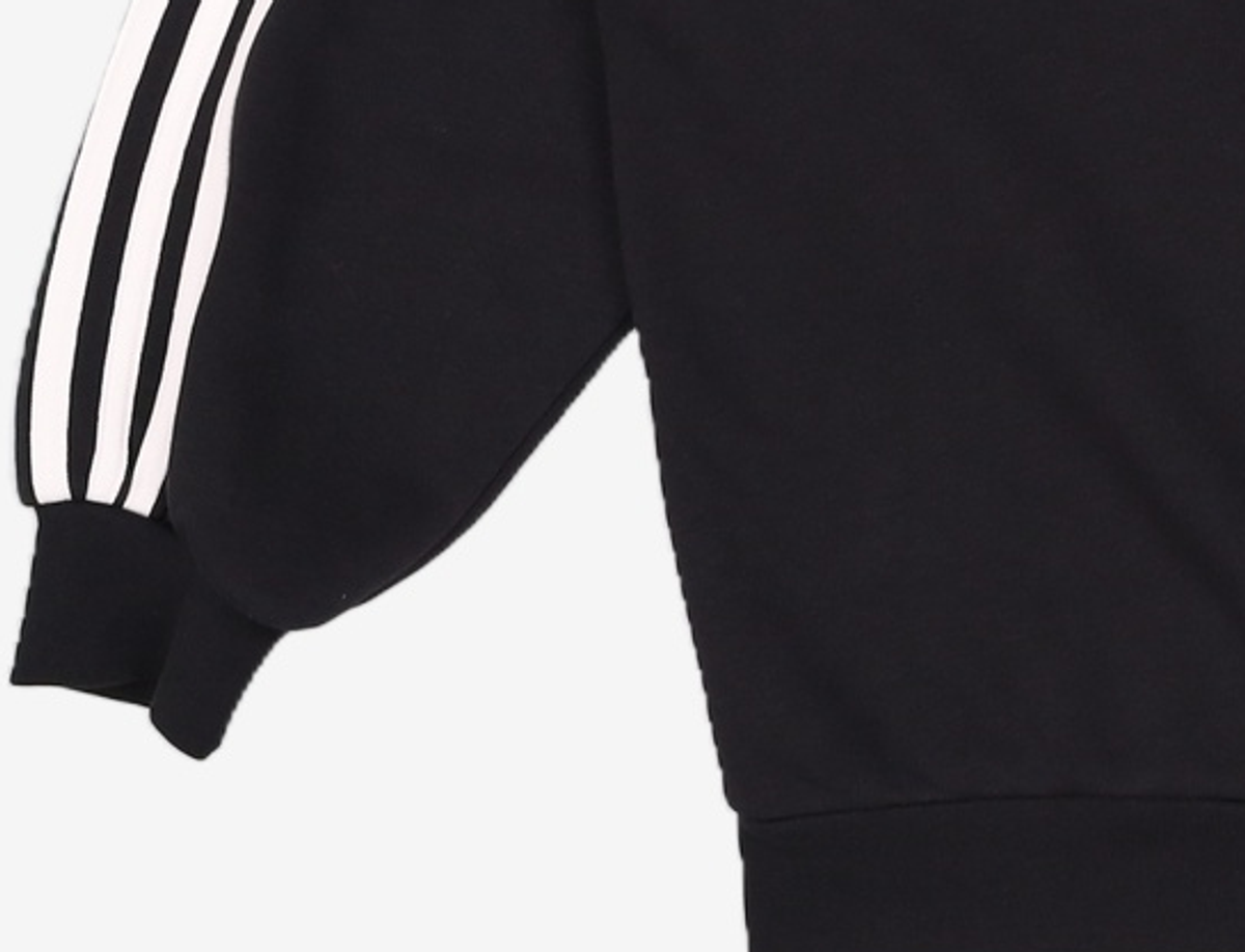 아디다스(ADIDAS) 오버사이즈 크루 스웨트셔츠 - 블랙 / IZ1829 L