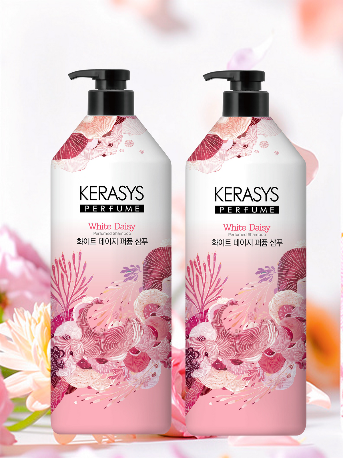 케라시스(KERASYS) 케라시스 퍼퓸 샴푸+린스 골라담기 980ml(화이트데이지/바이올렛로즈/그린릴리)