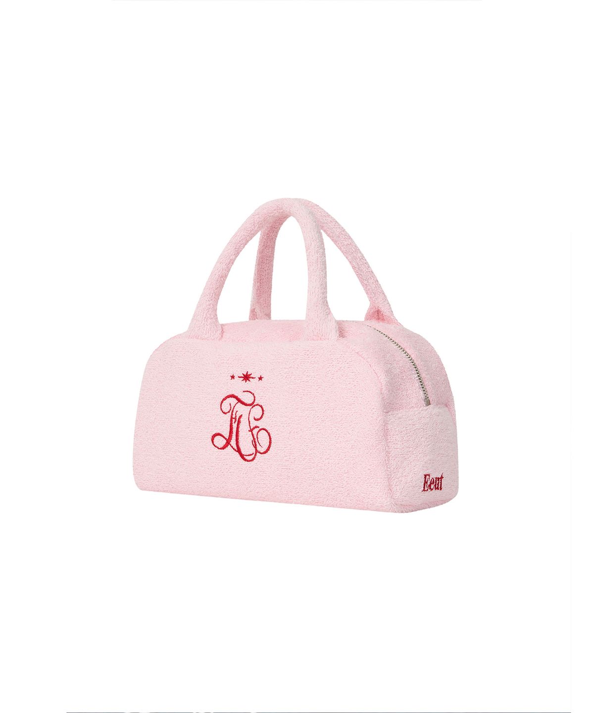 이우트(EEUT) TERRY MINI TOTE BAG / LIGHT PINK