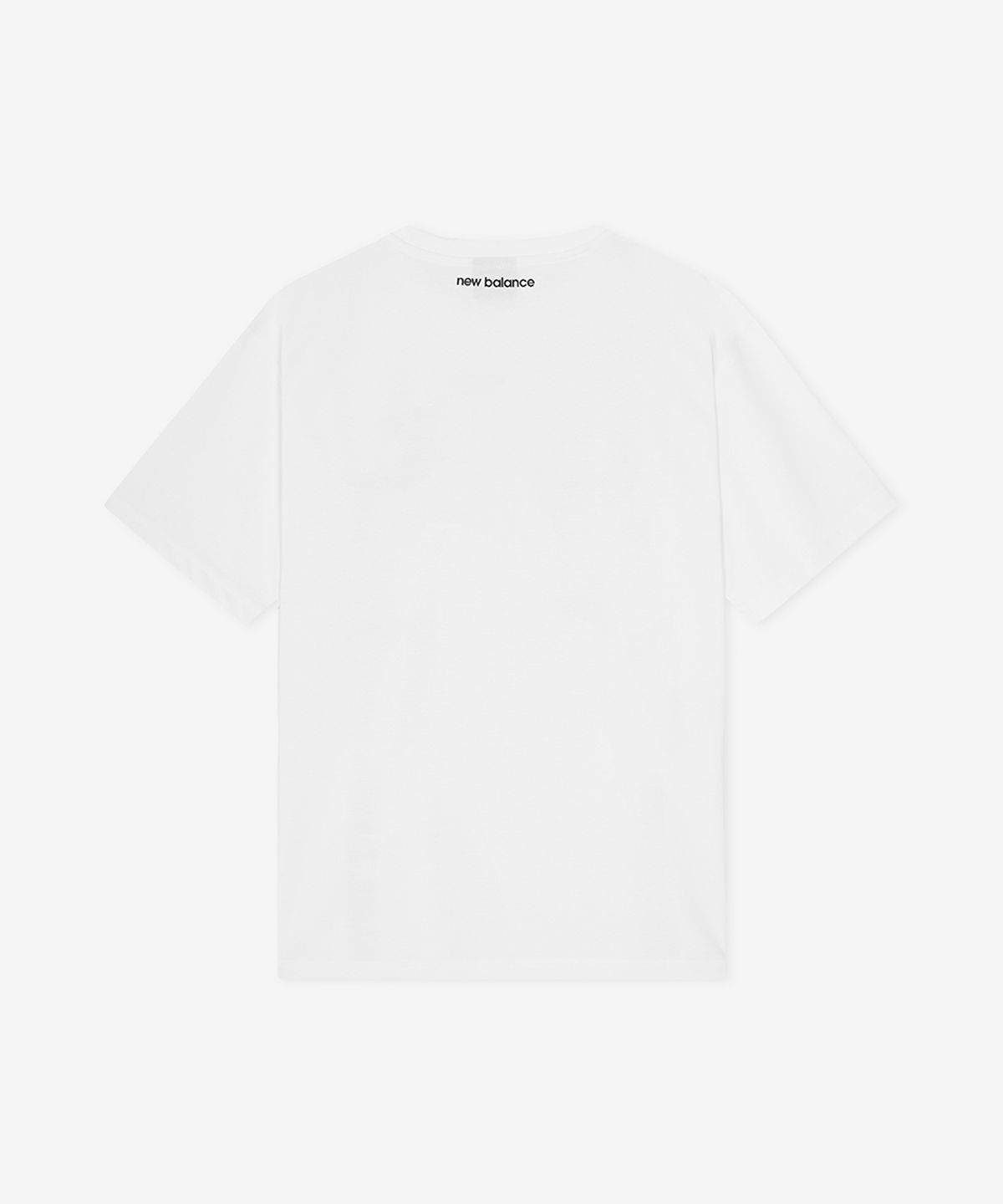 뉴발란스(NEW BALANCE) NBNEGCO201 / UNI 에센셜 스몰로고 반팔티 (WHITE)