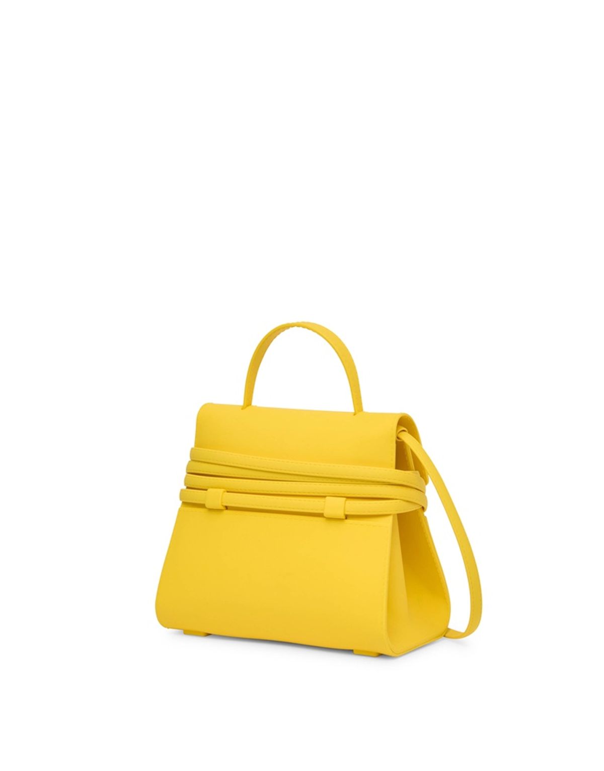 모스키노(MOSCHINO) 타이 미 타이 미 실리콘 스몰 핸드백 YELLOW