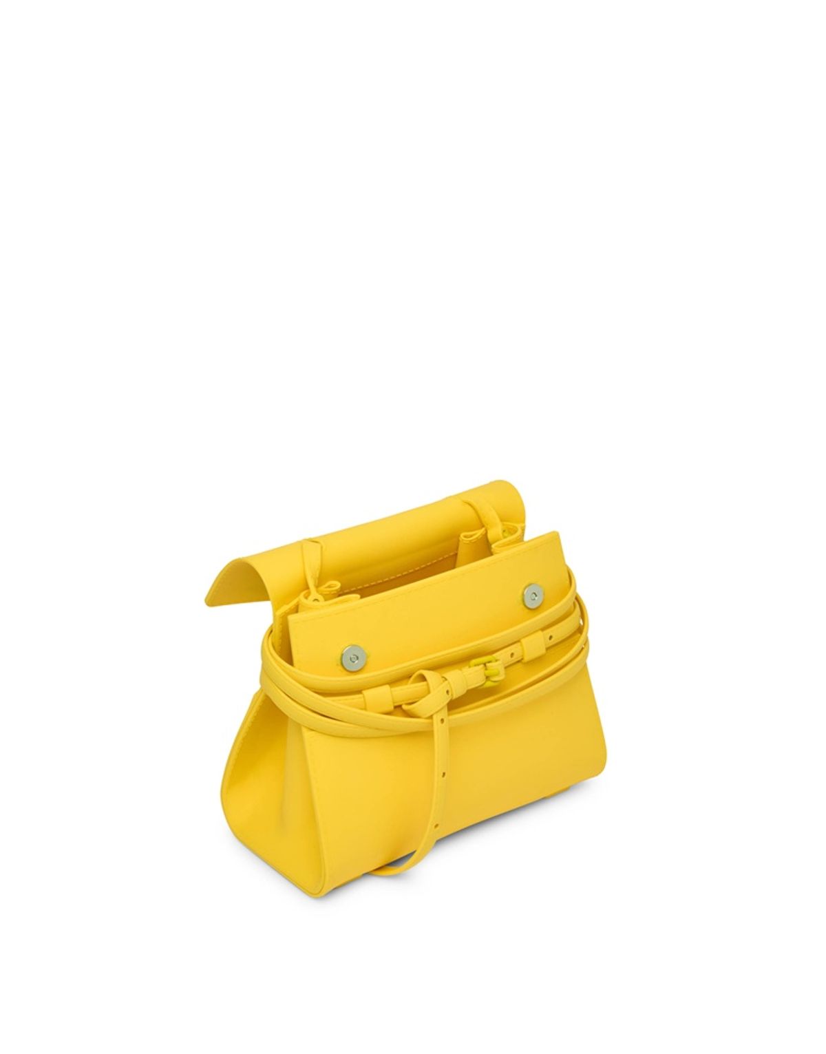 모스키노(MOSCHINO) 타이 미 타이 미 실리콘 스몰 핸드백 YELLOW