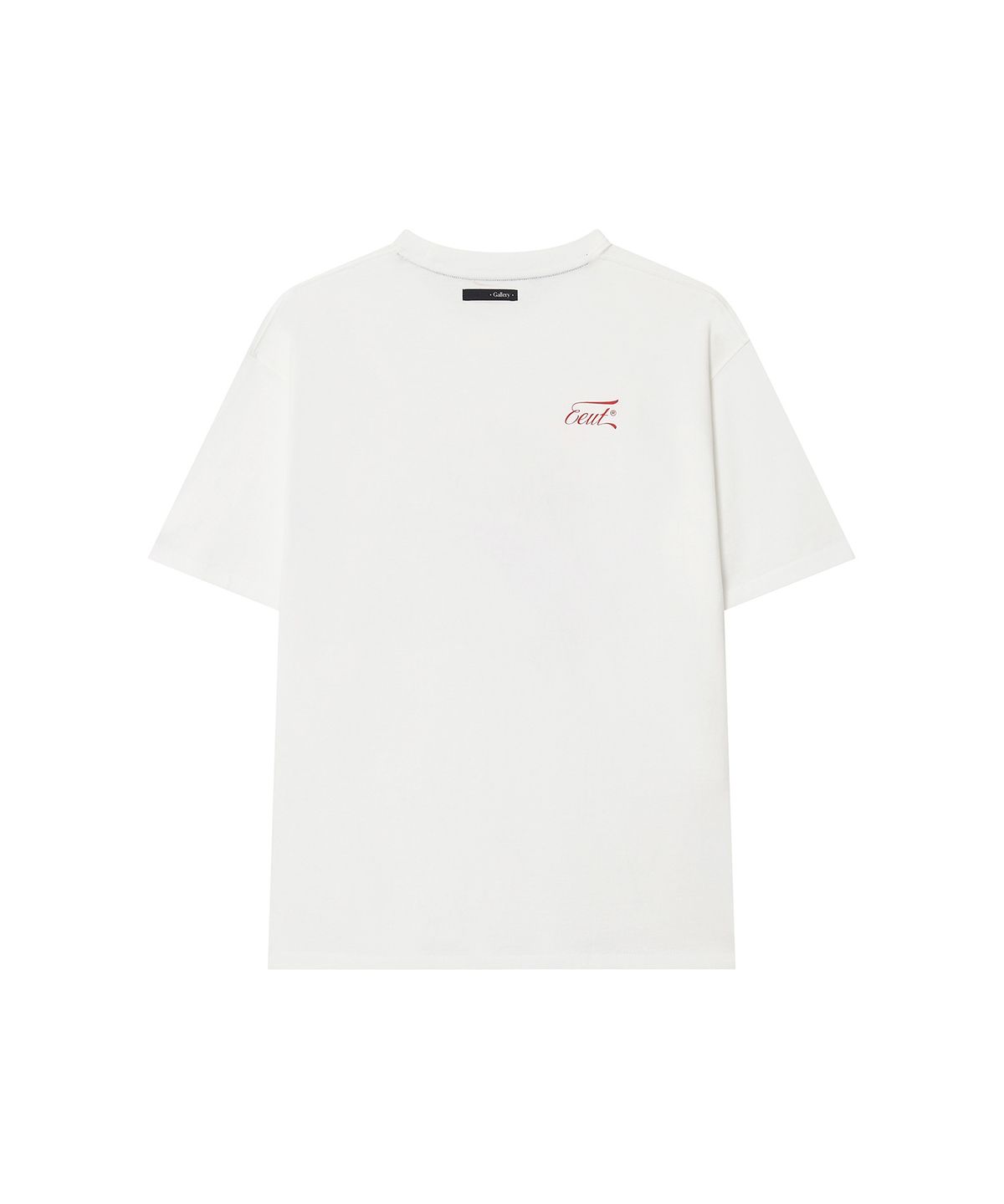 이우트(EEUT) BW PHOTO GALLERY T-SHIRT / WHITE