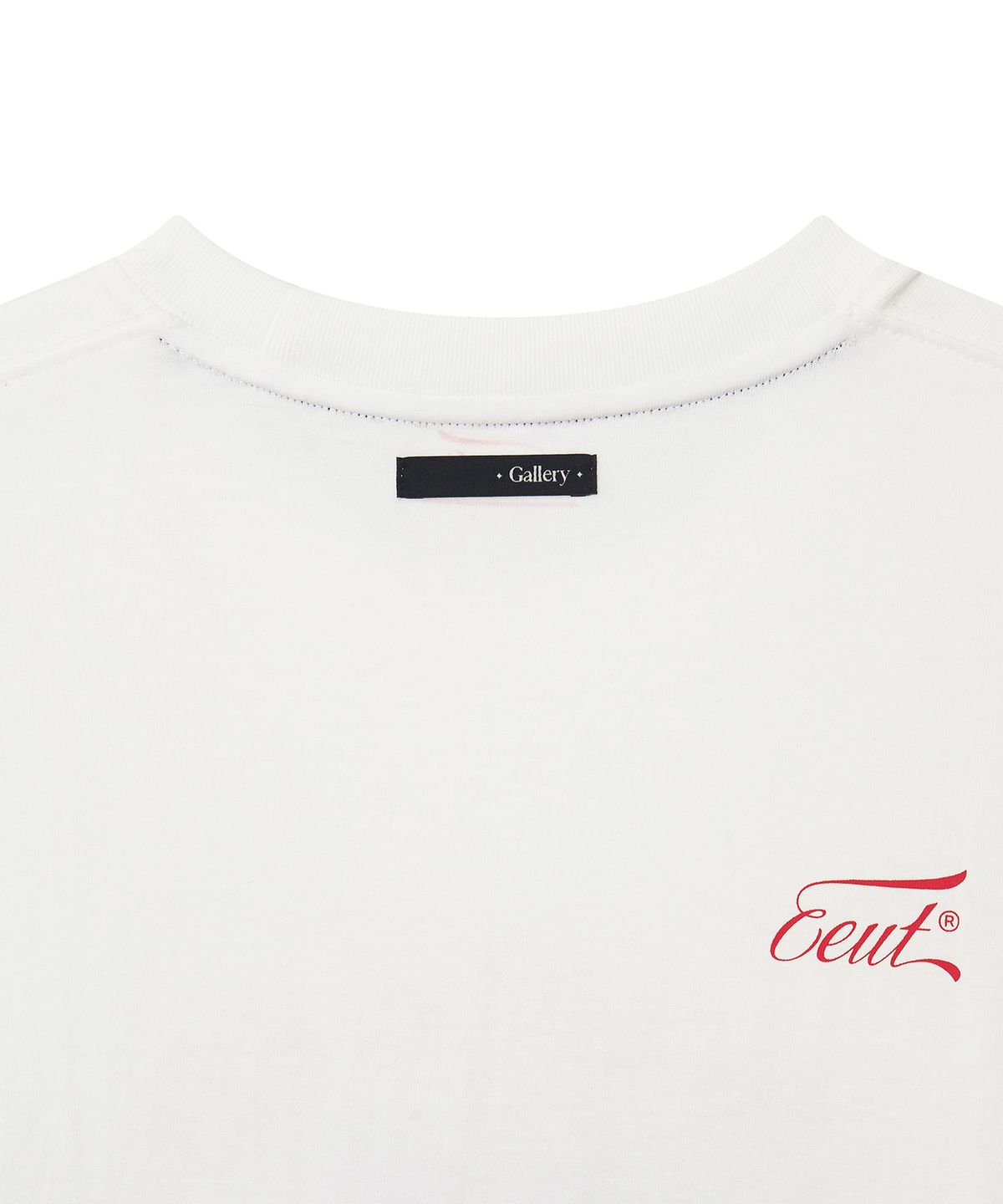 이우트(EEUT) BW PHOTO GALLERY T-SHIRT / WHITE