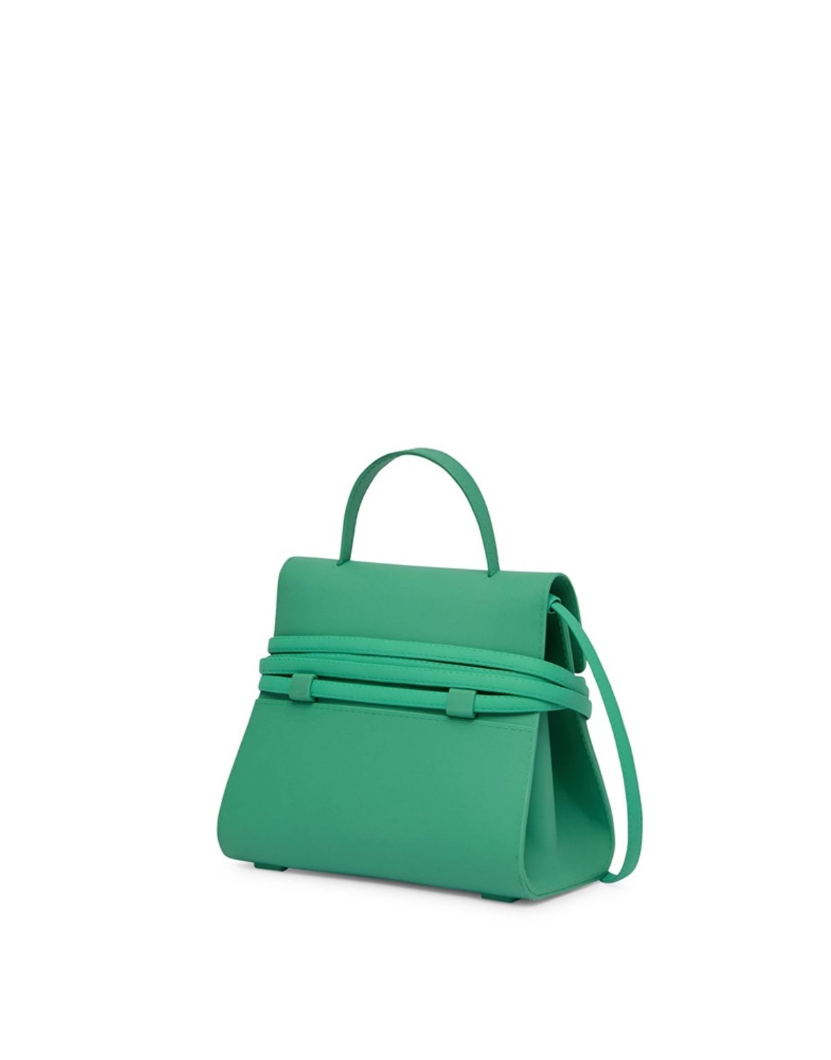 모스키노(MOSCHINO) 타이 미 실리콘 스몰 핸드백 GREEN