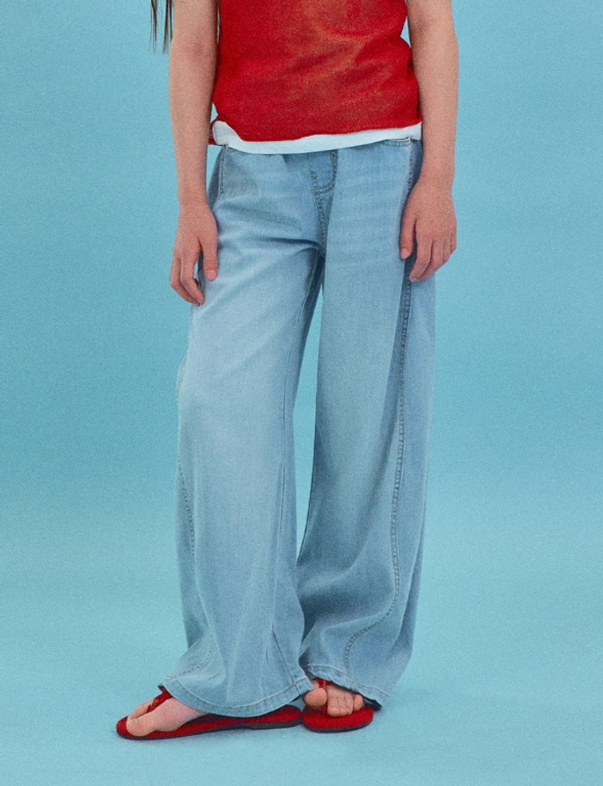 꺄르르르(KKRRRRR) Airy Summer Denim