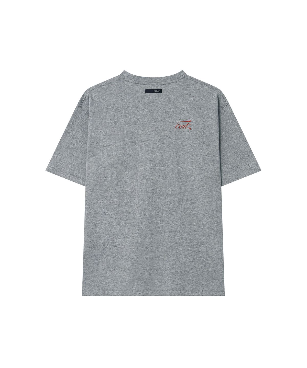 이우트(EEUT) BW PHOTO GALLERY T-SHIRT / MELANGE GRAY