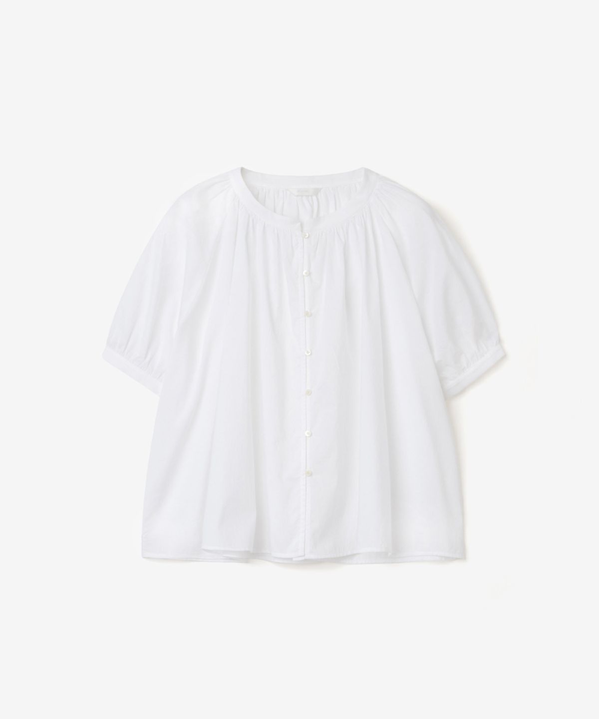 이어닝(YEARNING) DRAPE RAGLAN BLOUSE, WHITE
