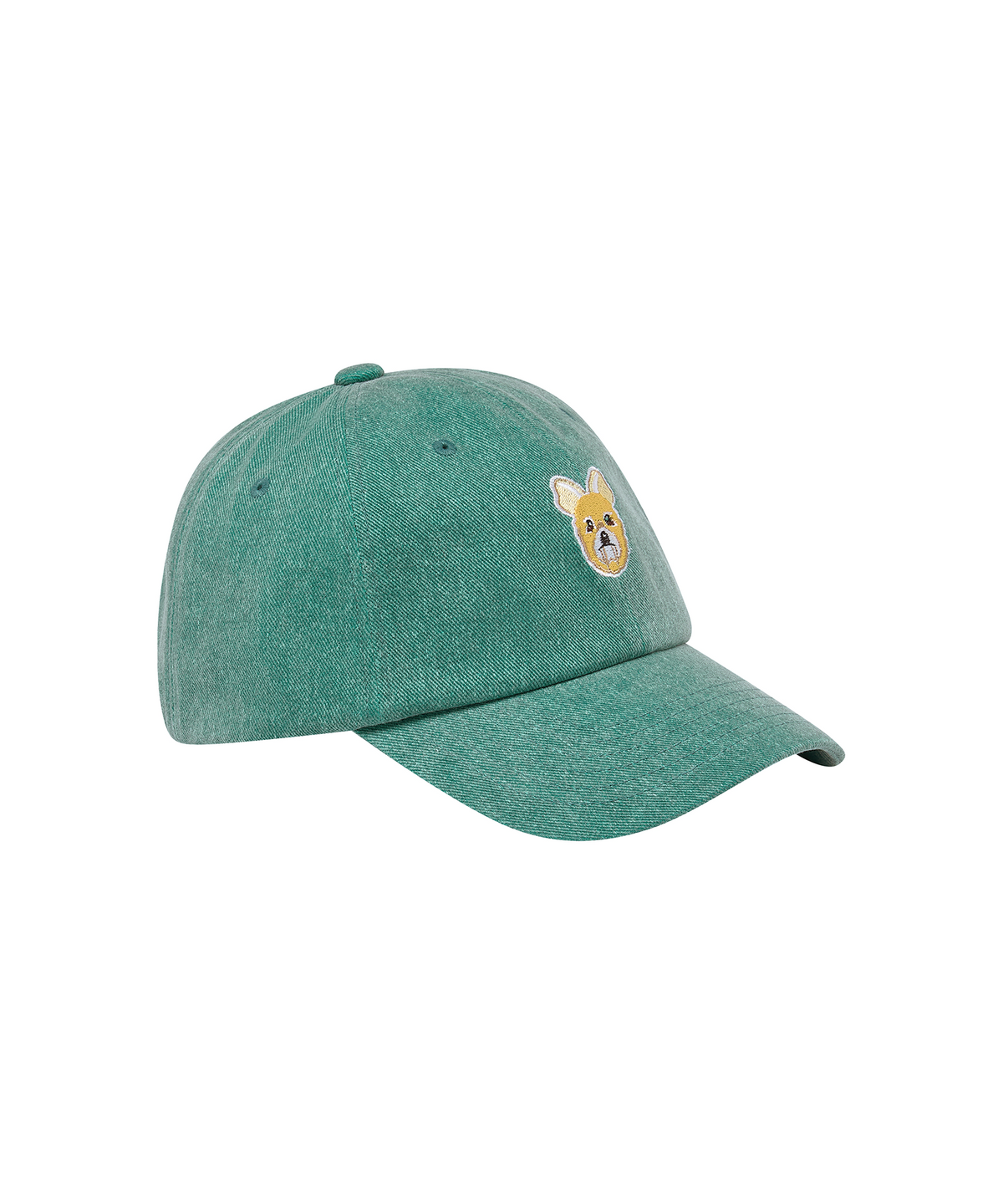 고라미스(GORAMIS) 고라니 페이스 볼 캡 [TEAL GREEN]