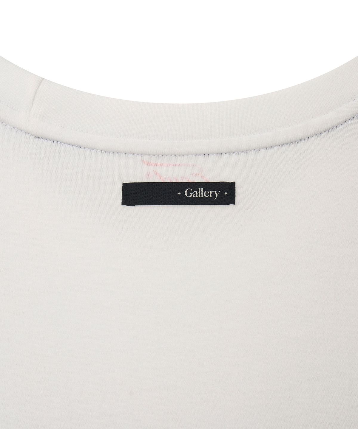 이우트(EEUT) FALLEN LEAVES GALLERY T-SHIRT / WHITE