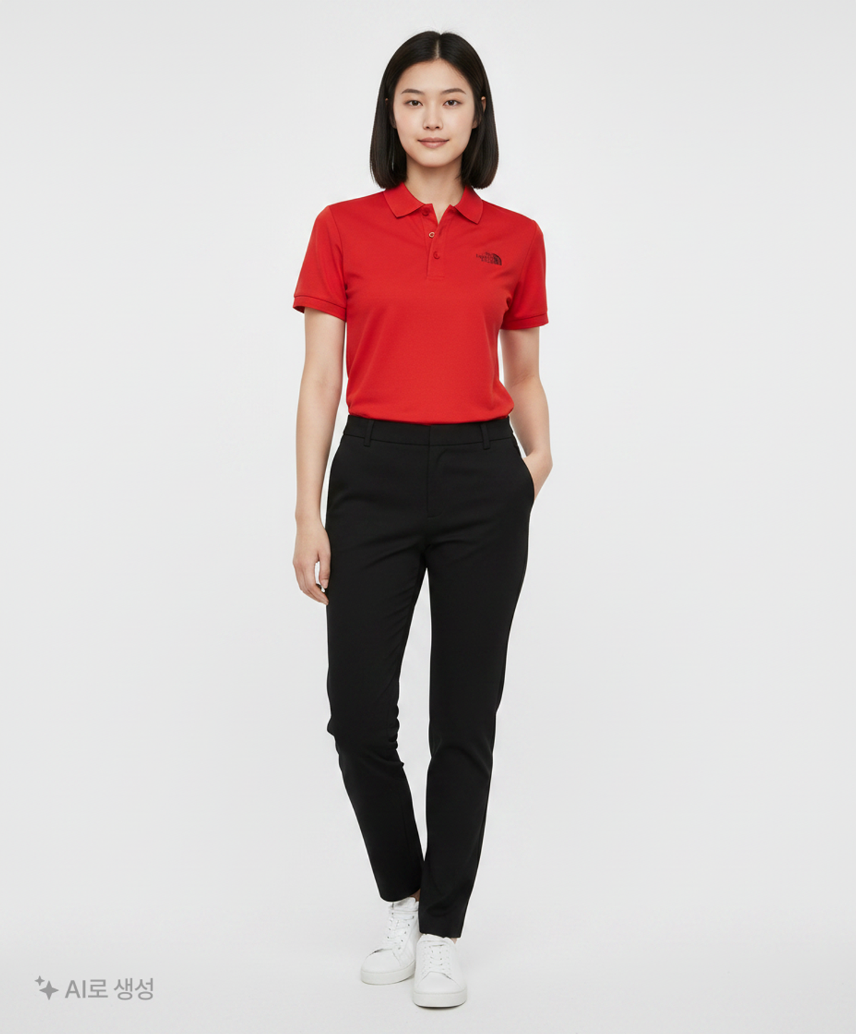 노스페이스(THE NORTH FACE) 피케/카라 티셔츠 110