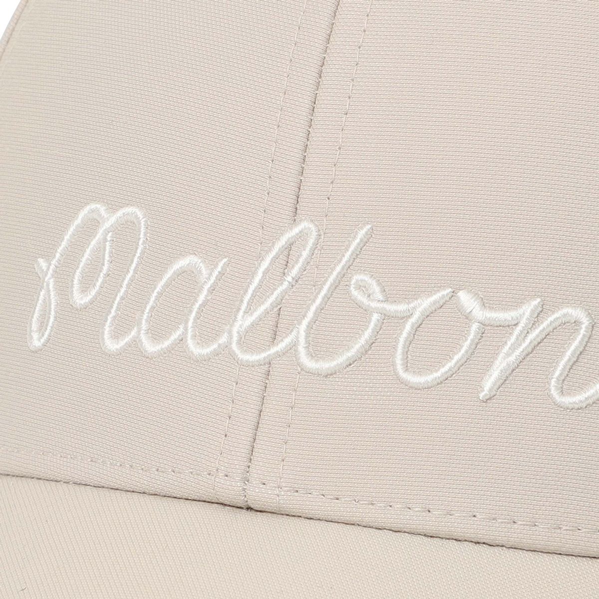 말본 골프(MALBON GOLF) 사이드 패널 볼마커 볼캡 BEIGE (MAN)