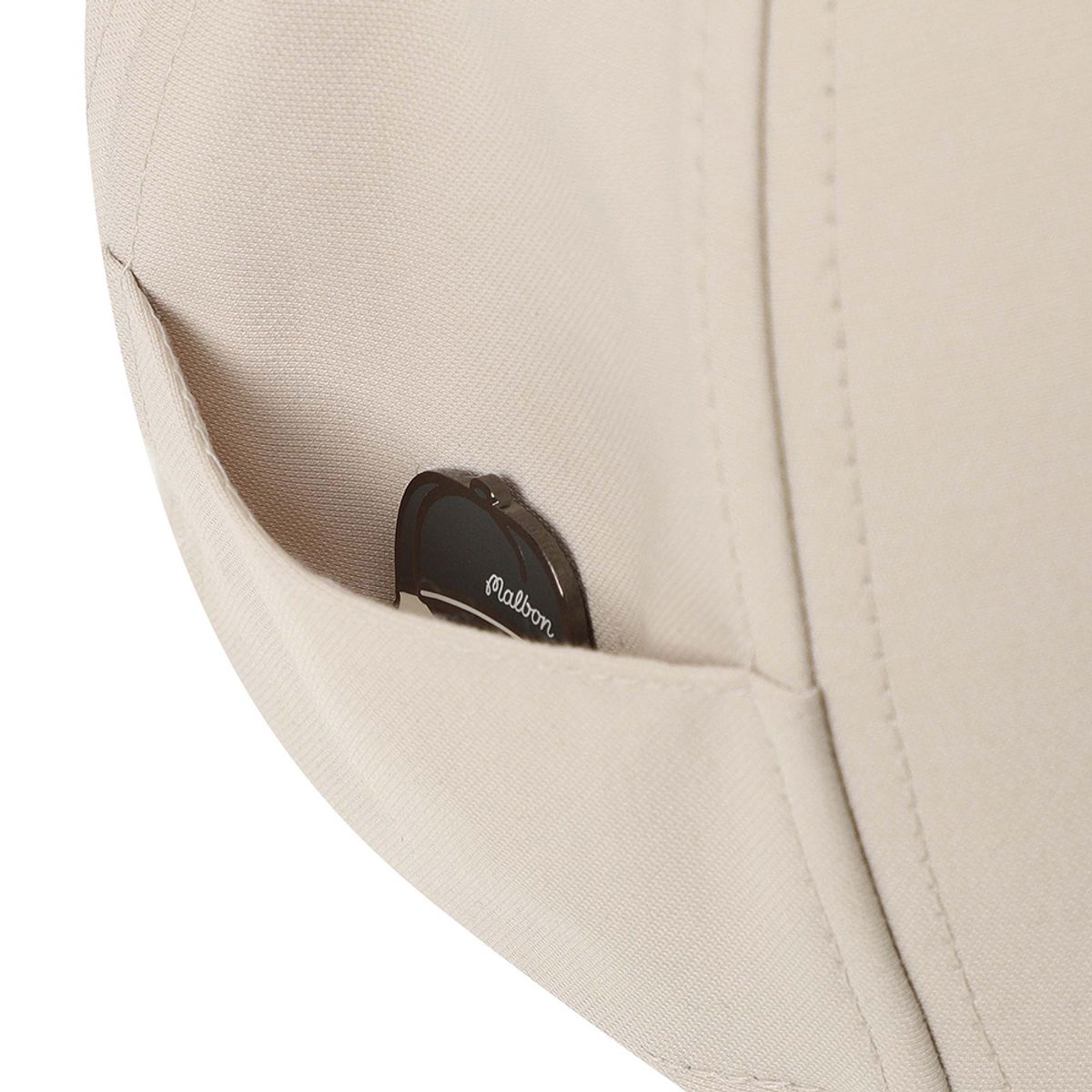 말본 골프(MALBON GOLF) 사이드 패널 볼마커 볼캡 BEIGE (MAN)