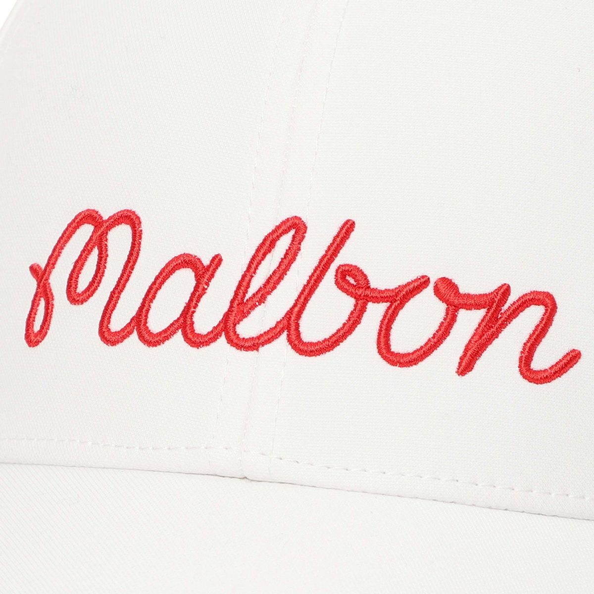말본 골프(MALBON GOLF) 사이드 패널 볼마커 볼캡 OFF WHITE (MAN)